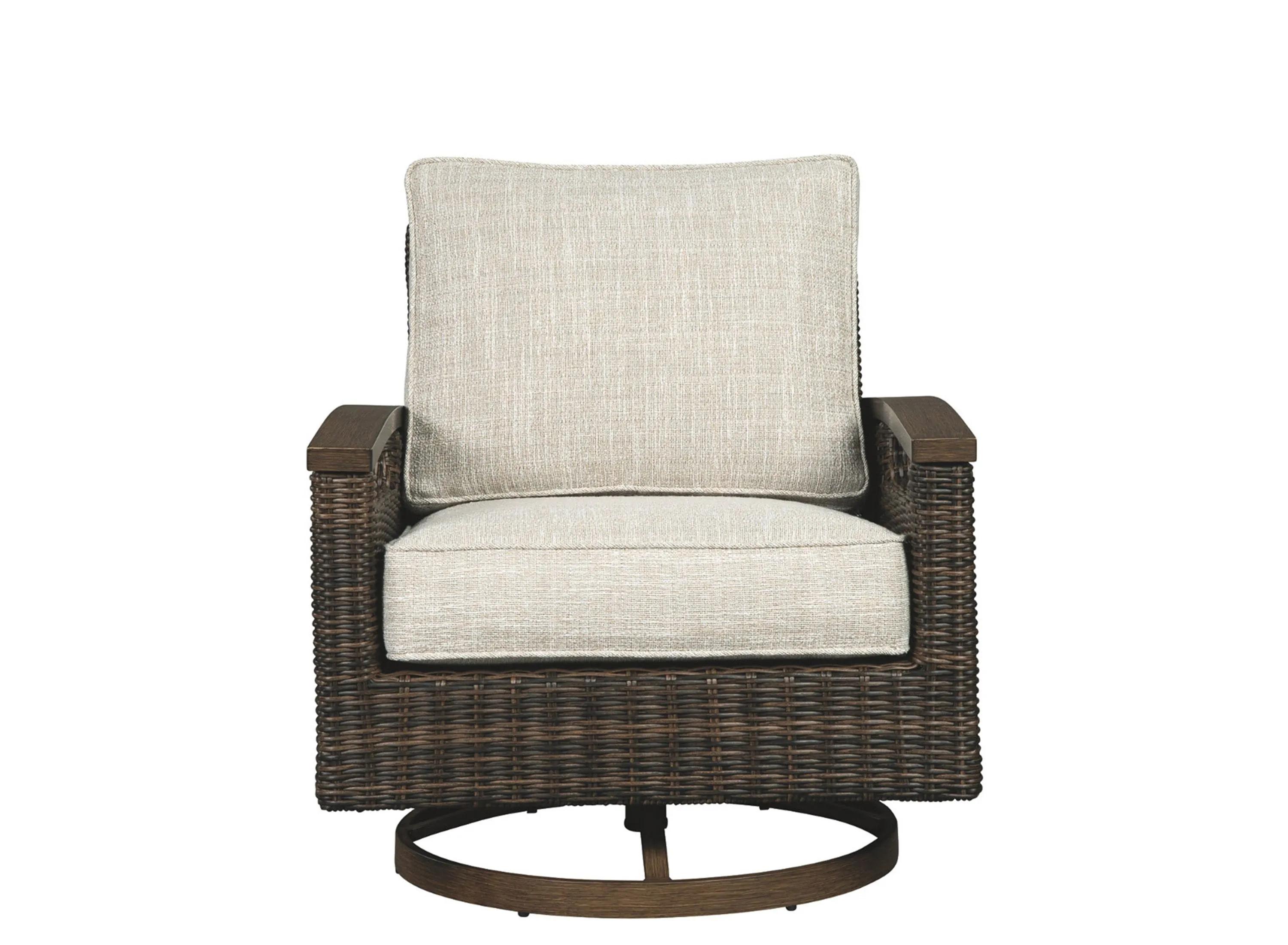 248430350 Paradise Trail Outdoor Swivel Chair - Set of 2 sku 248430350