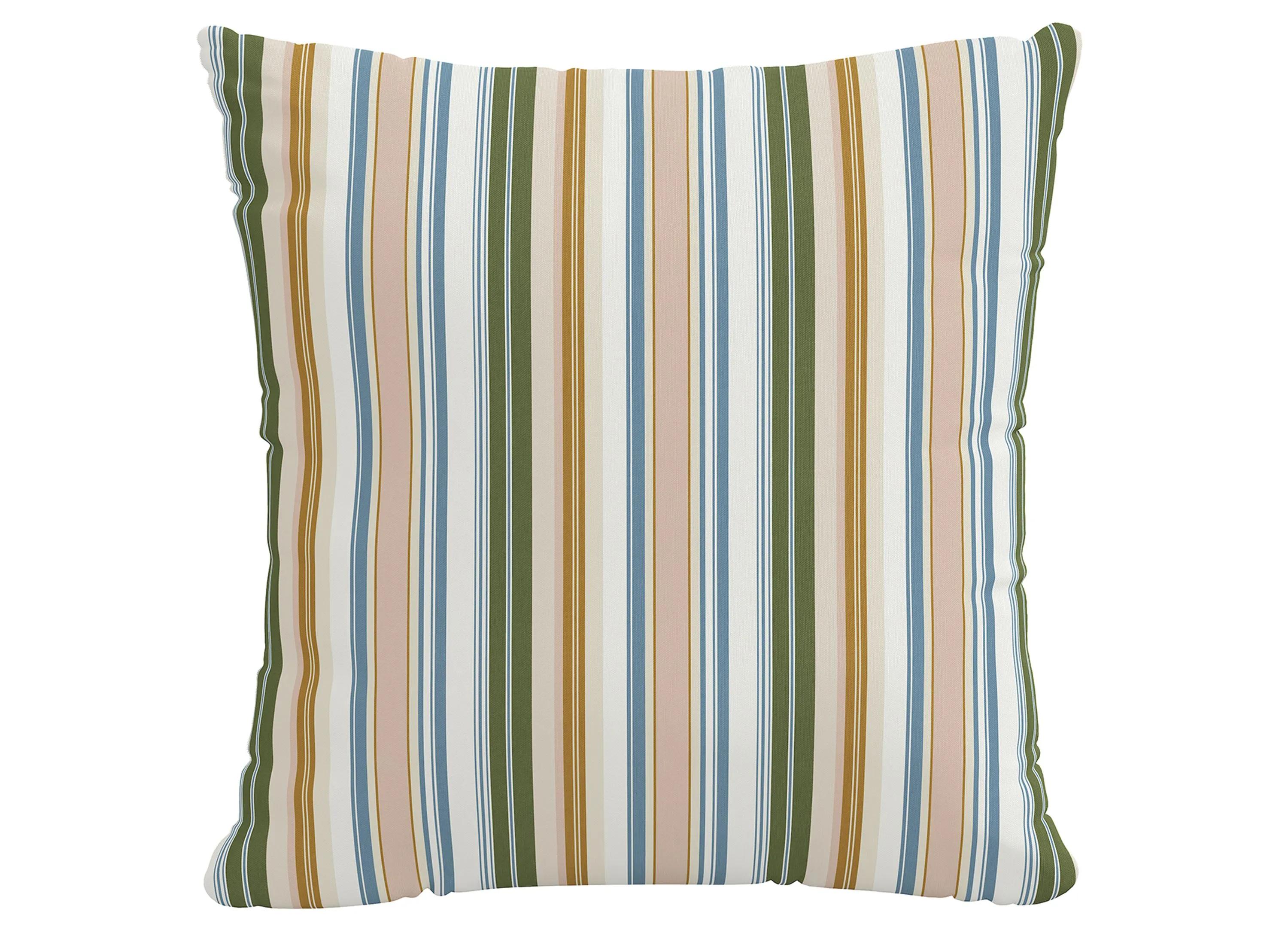 20 Outdoor Serape Stripe Pillow