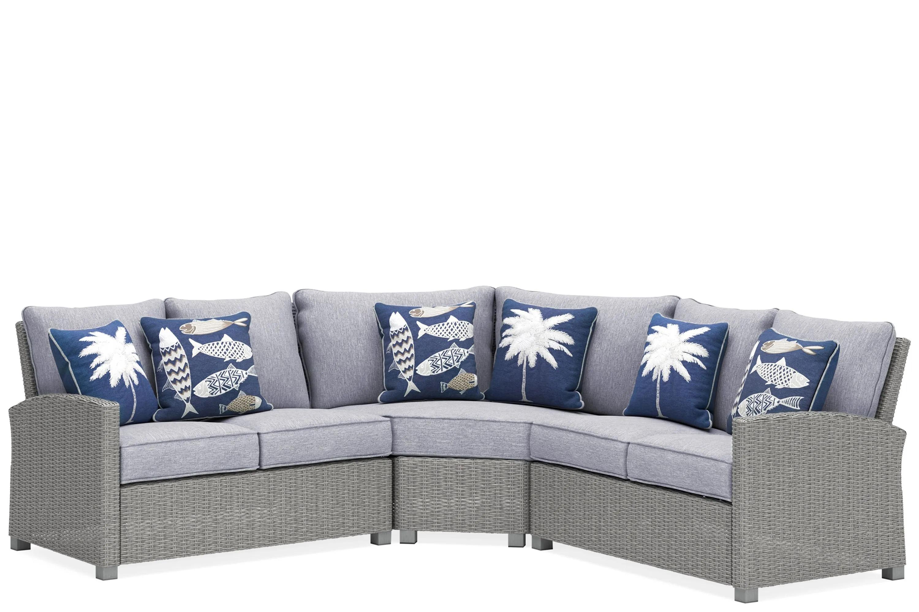 Naples Beach 3-Pc. Outdoor Sectional