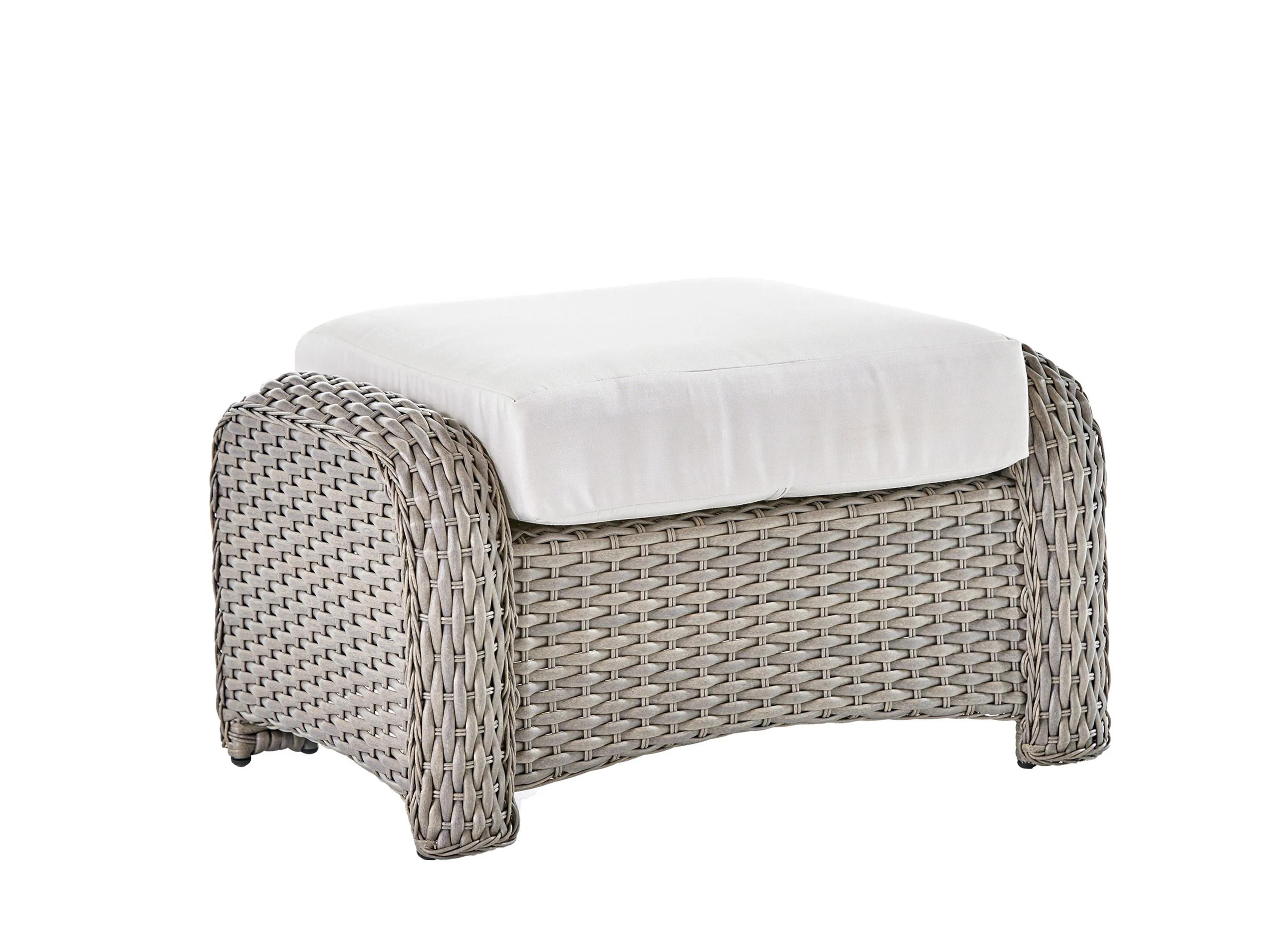 249279300 St Tropez Stn Outdoor Ottoman sku 249279300