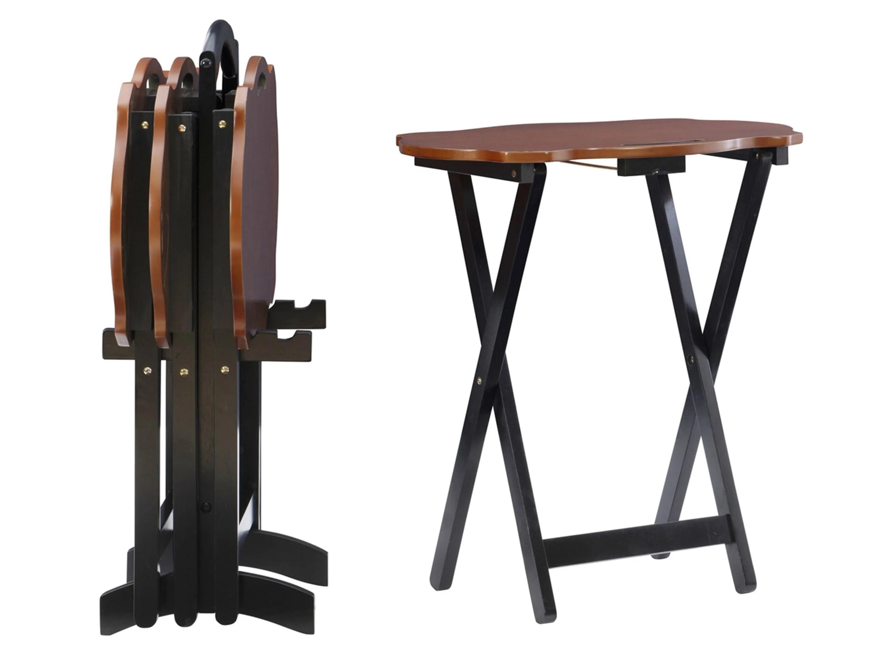 Serpentine Tray Table Set
