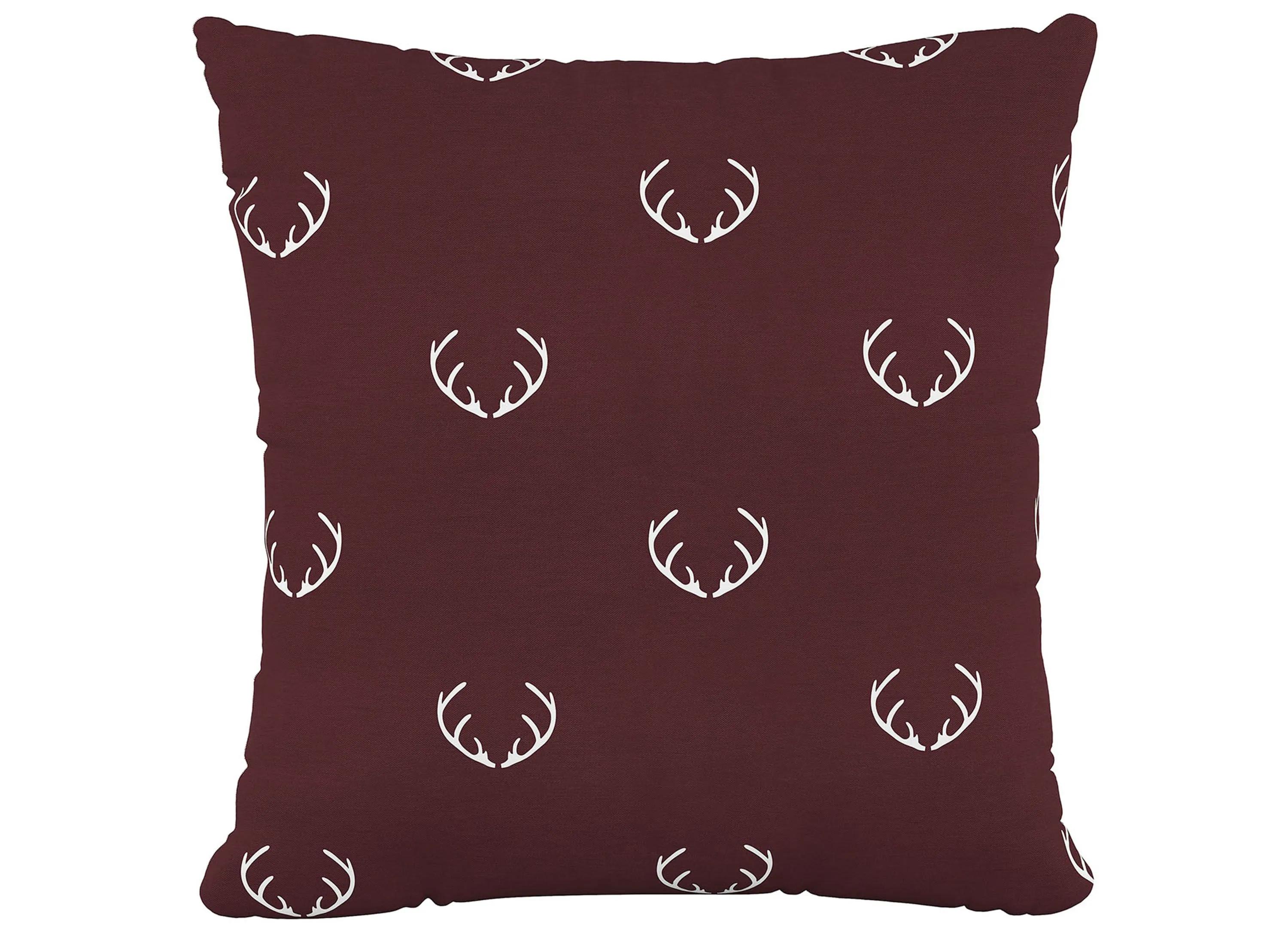 20 Holiday Antlers Pillow