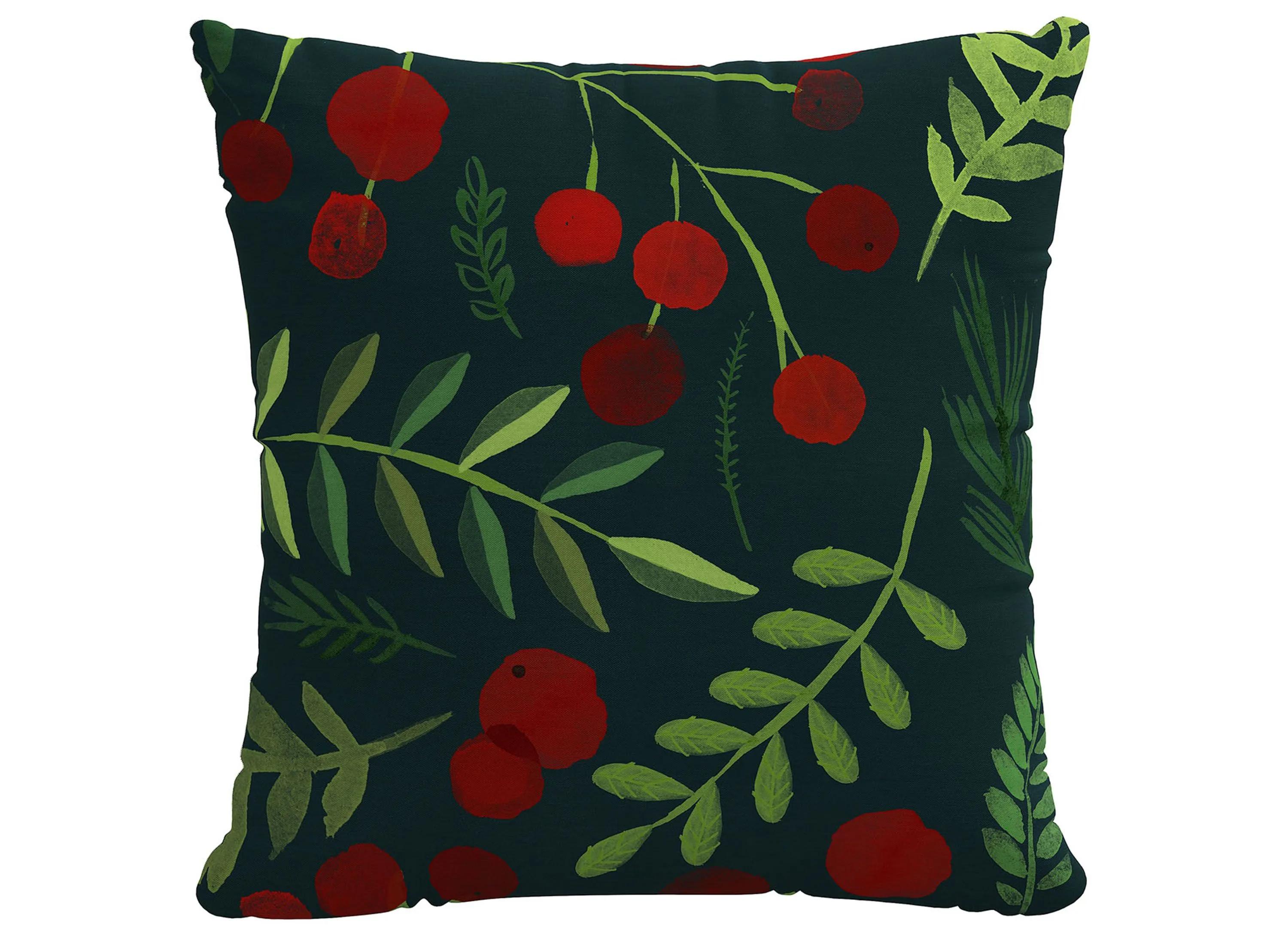 20 Holiday Berries Pillow