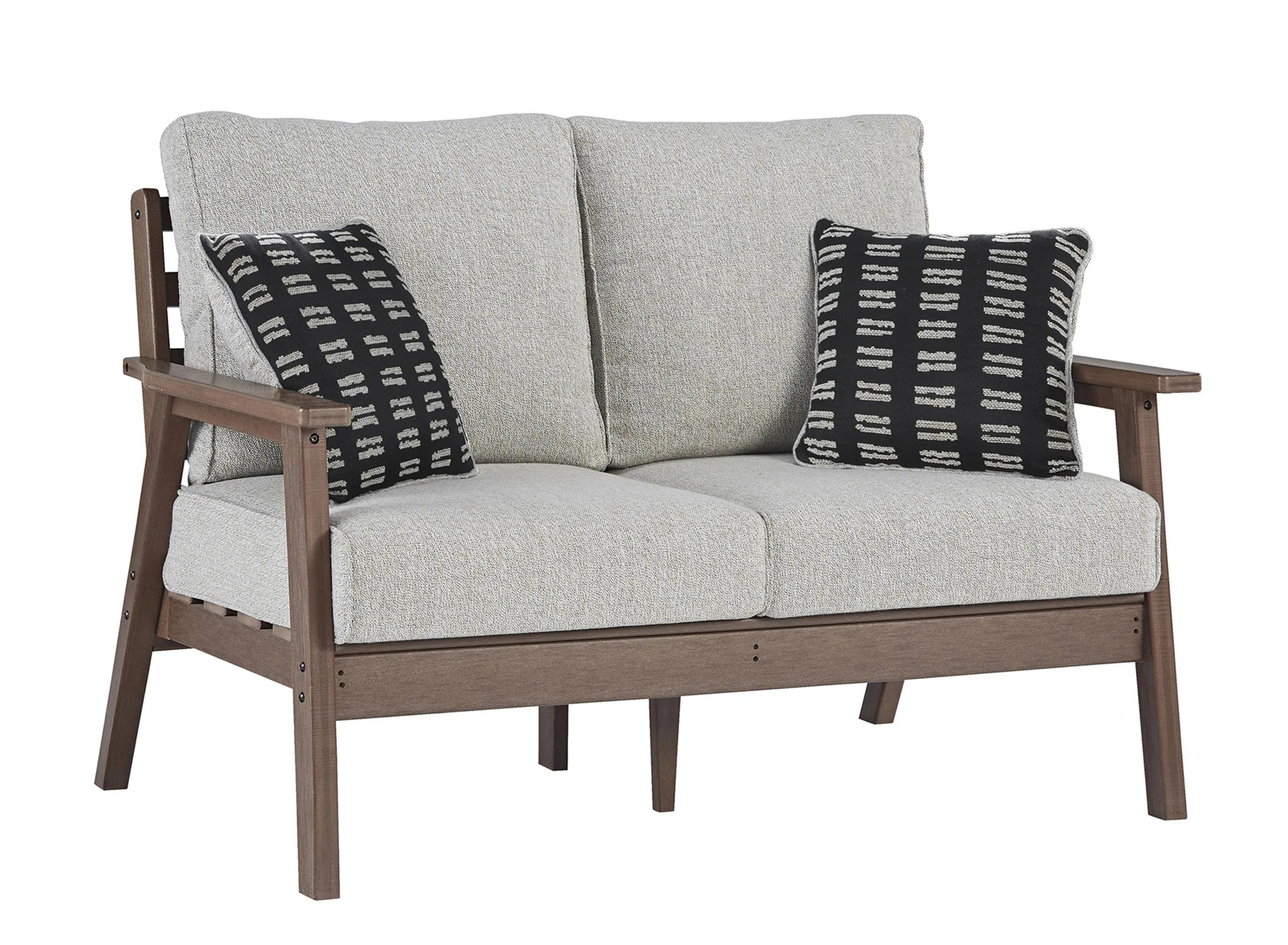 249642720 Emmeline Outdoor Loveseat sku 249642720