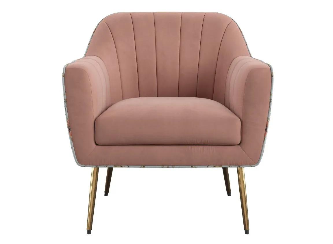 Ophelia Floral Print Accent Chair