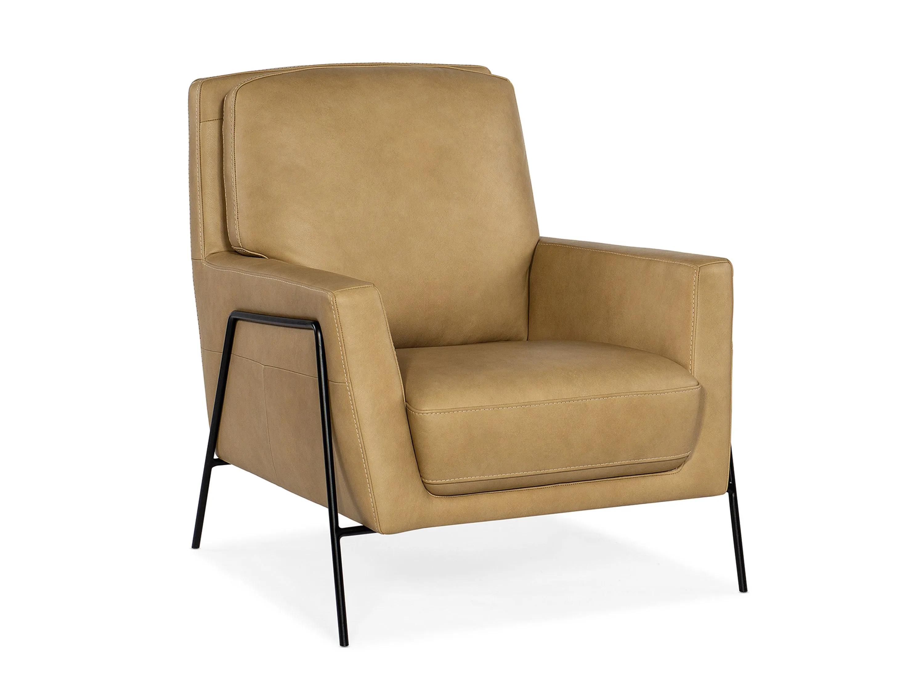 Amette Metal Frame Club Chair