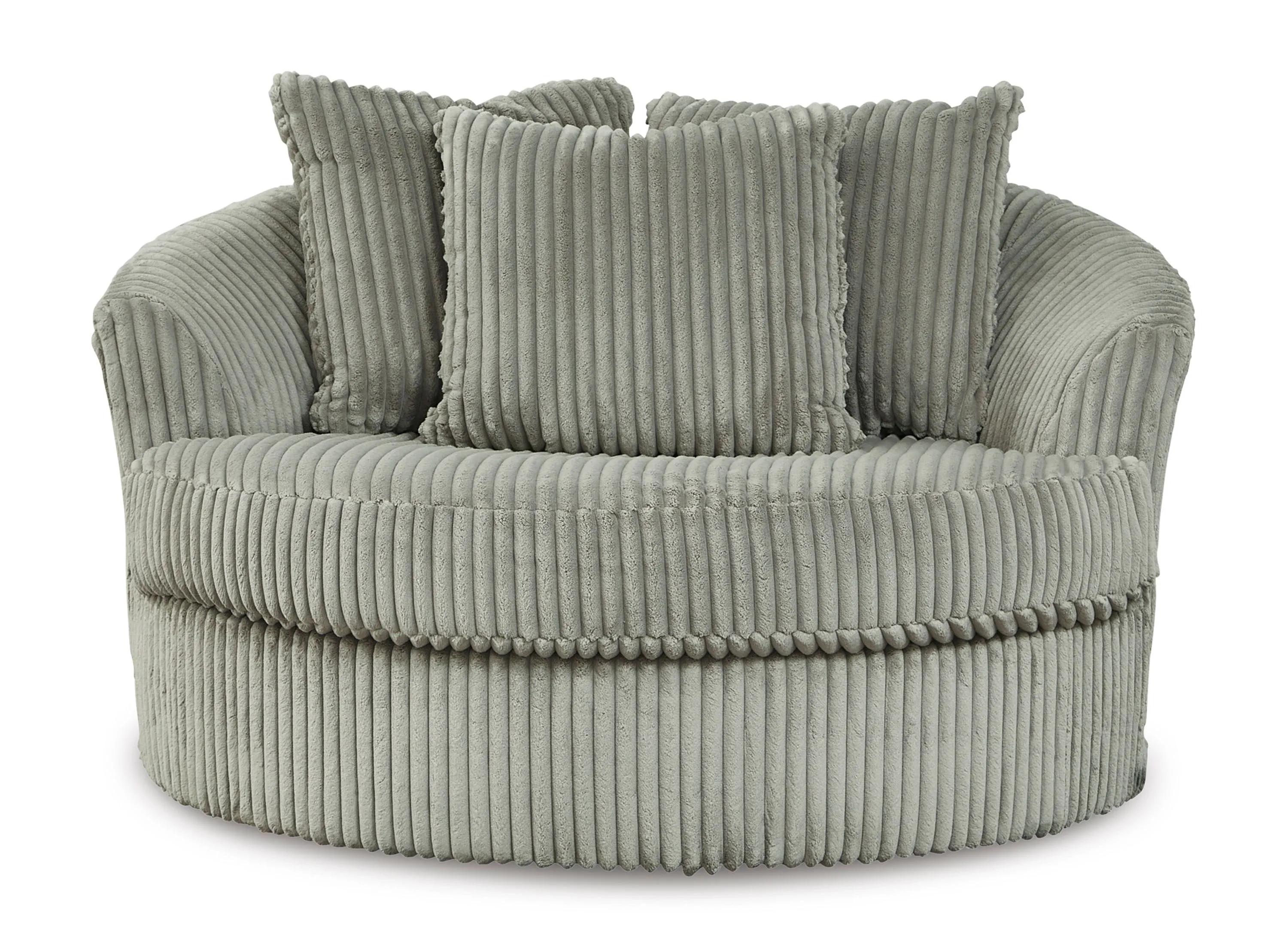 Lindyn Oversized Swivel Accent Chair