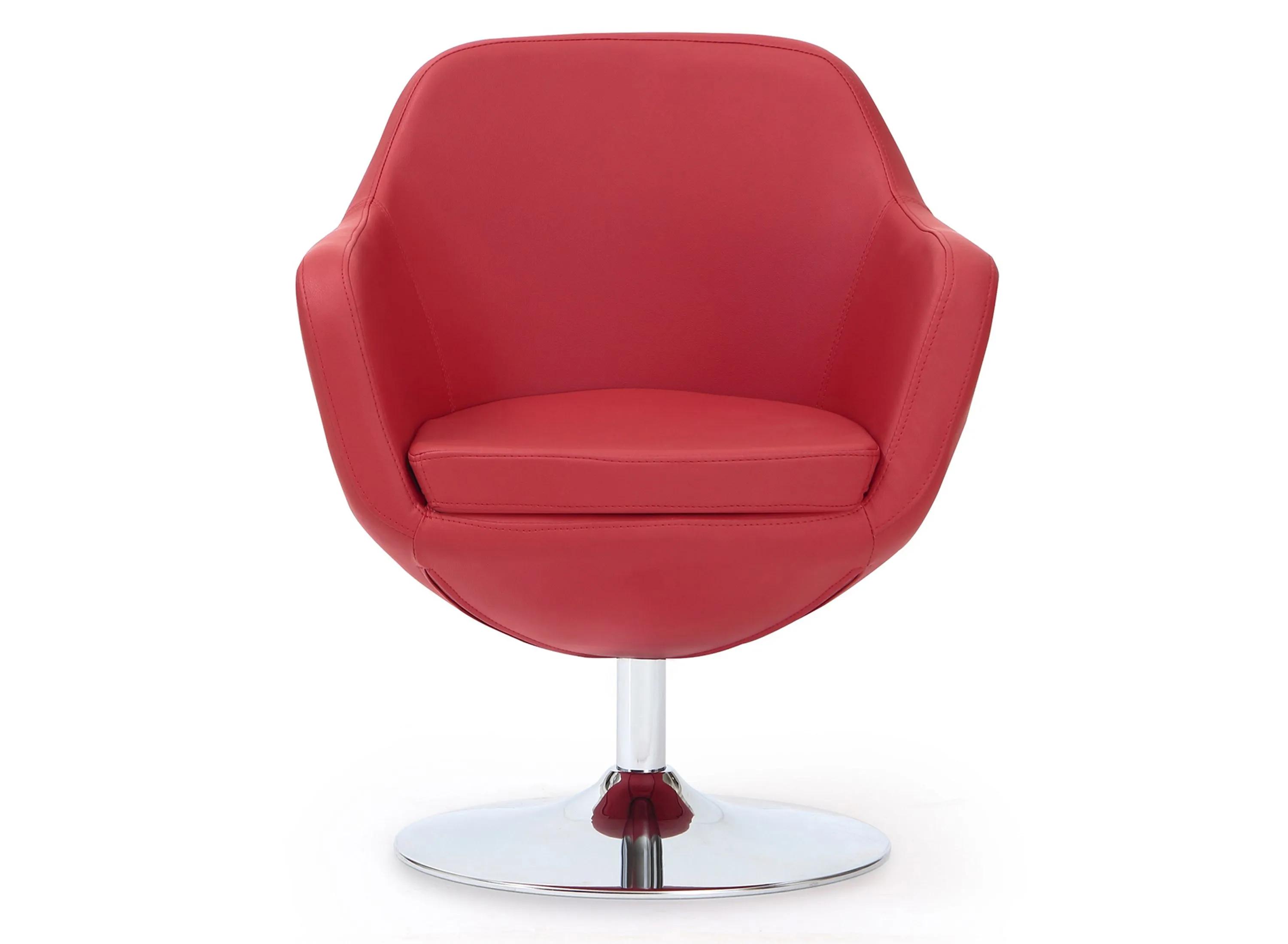 Caisson Swivel Accent Chair