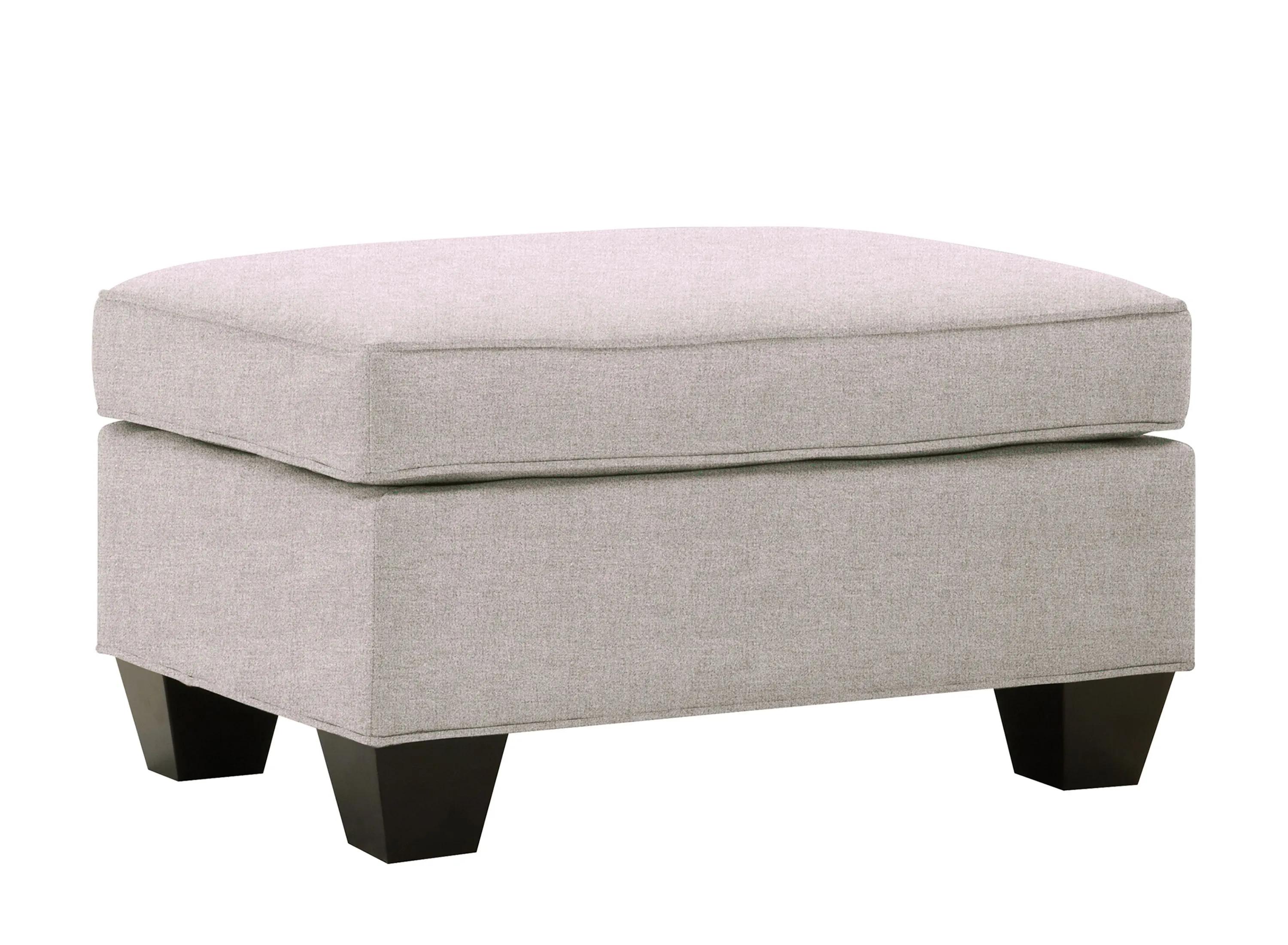 Briarwood Microfiber Ottoman