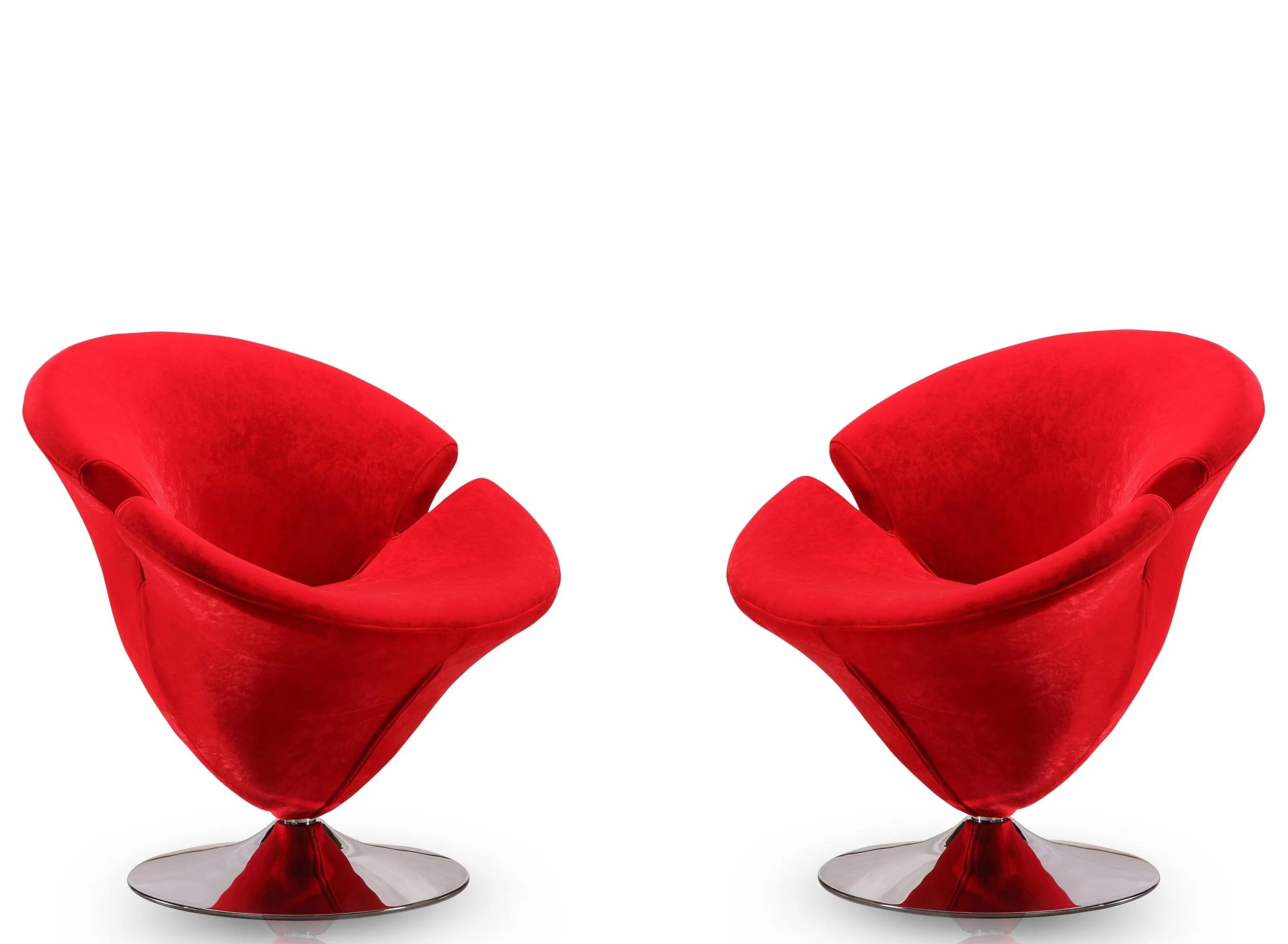 Tulip Swivel Accent Chair (Set of 2)