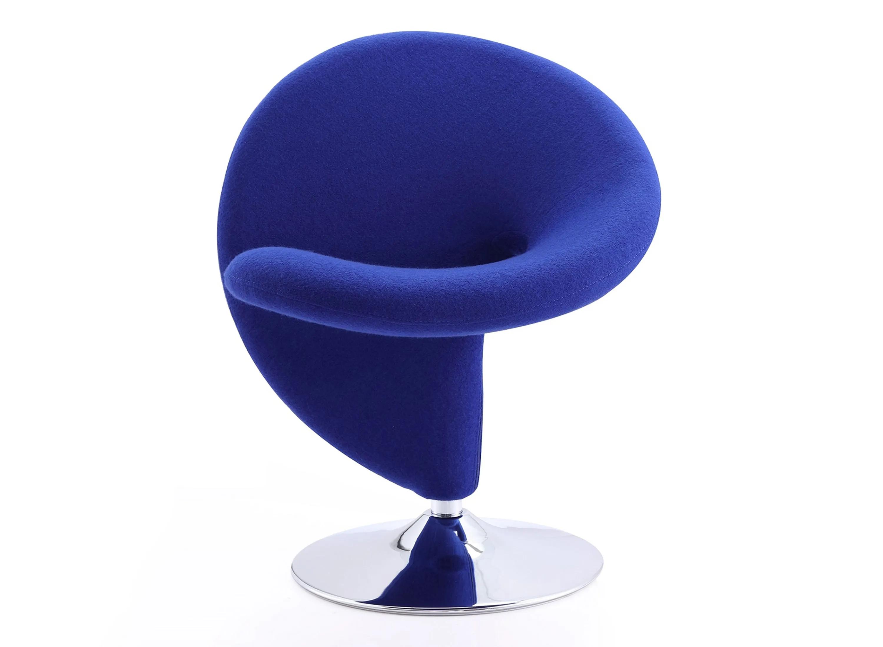 Curl Swivel Accent Chair