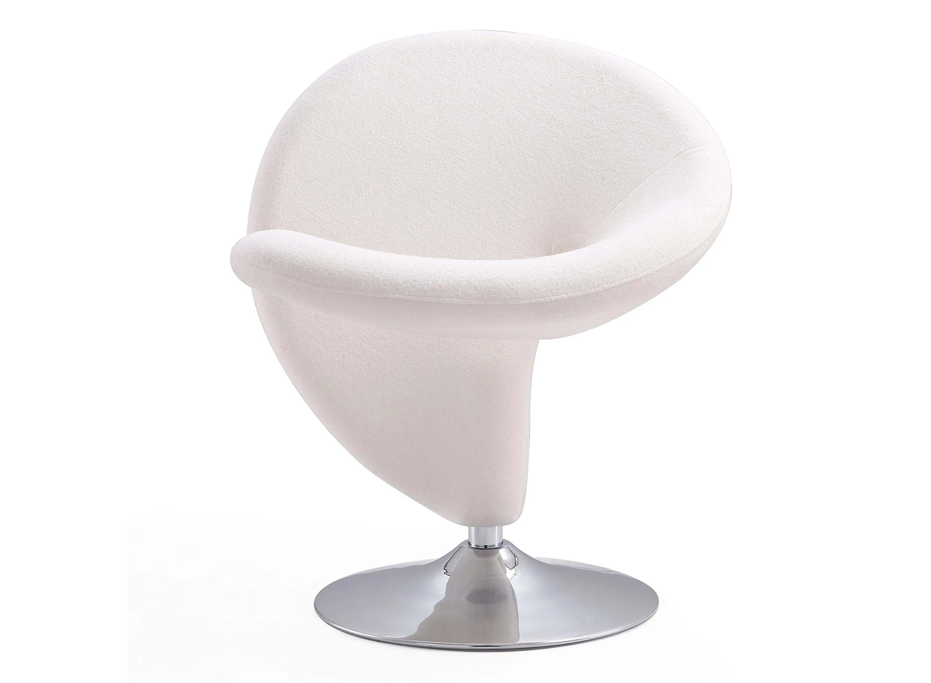 Curl Swivel Accent Chair