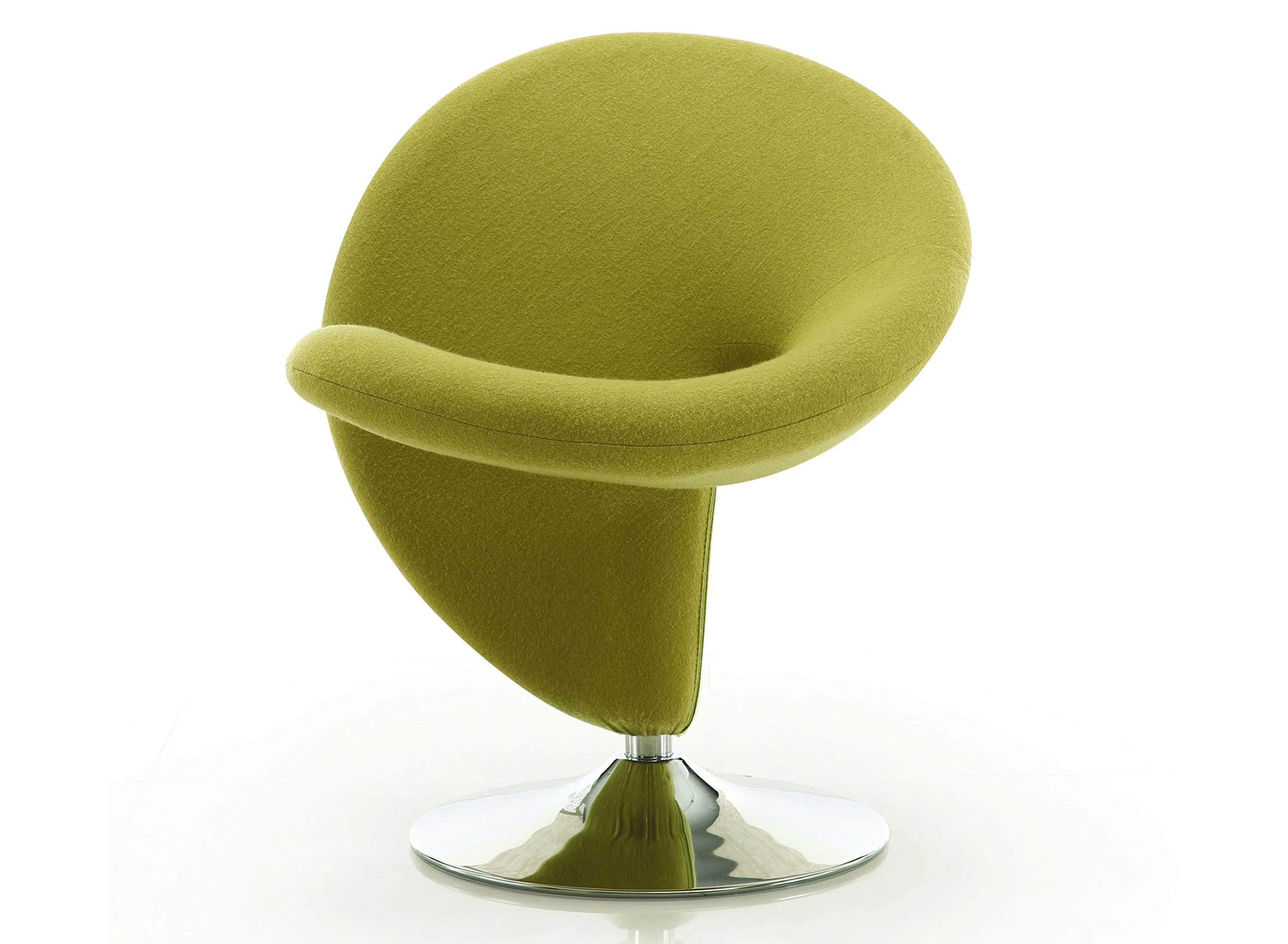 Curl Swivel Accent Chair