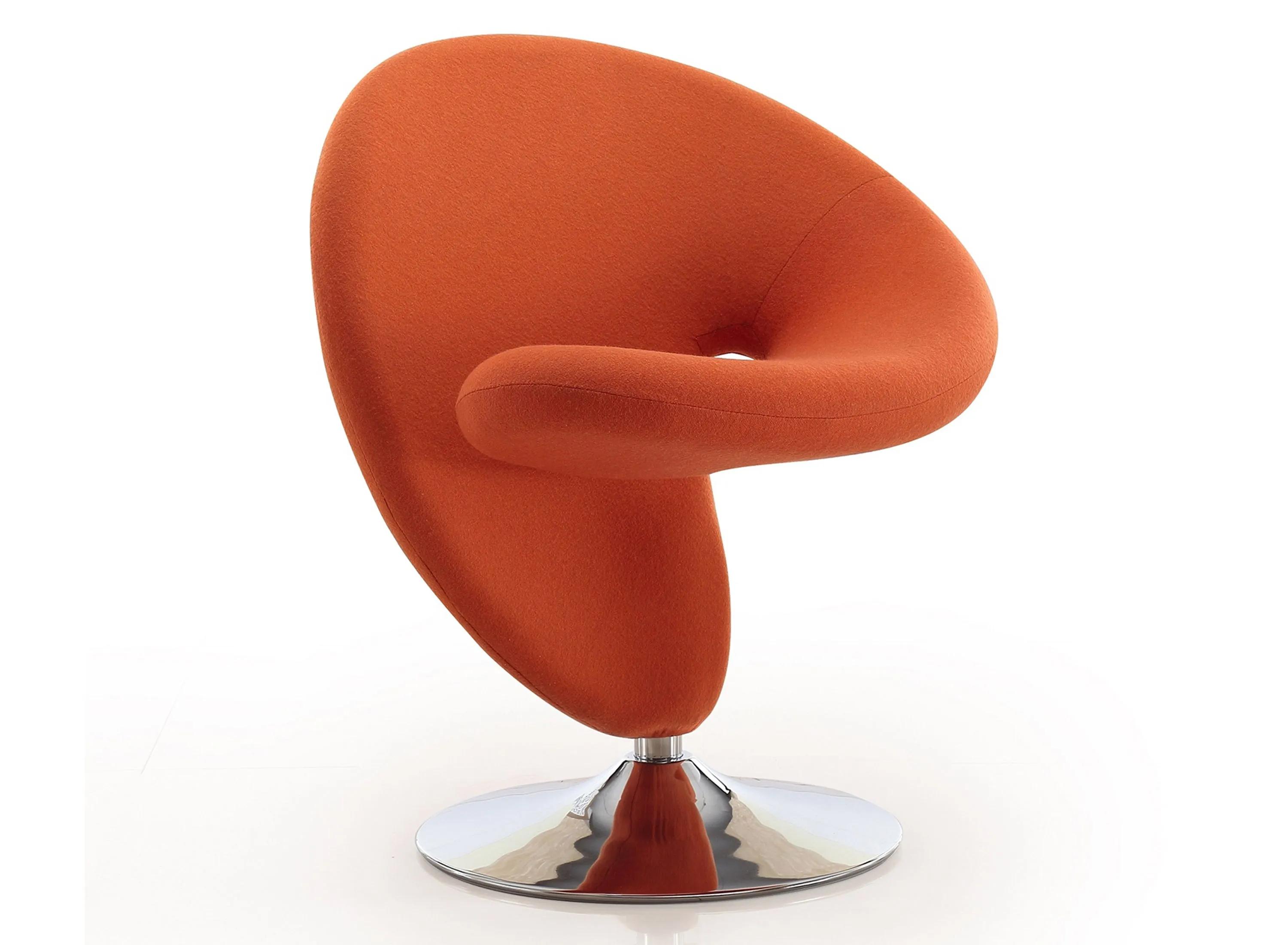 Curl Swivel Accent Chair