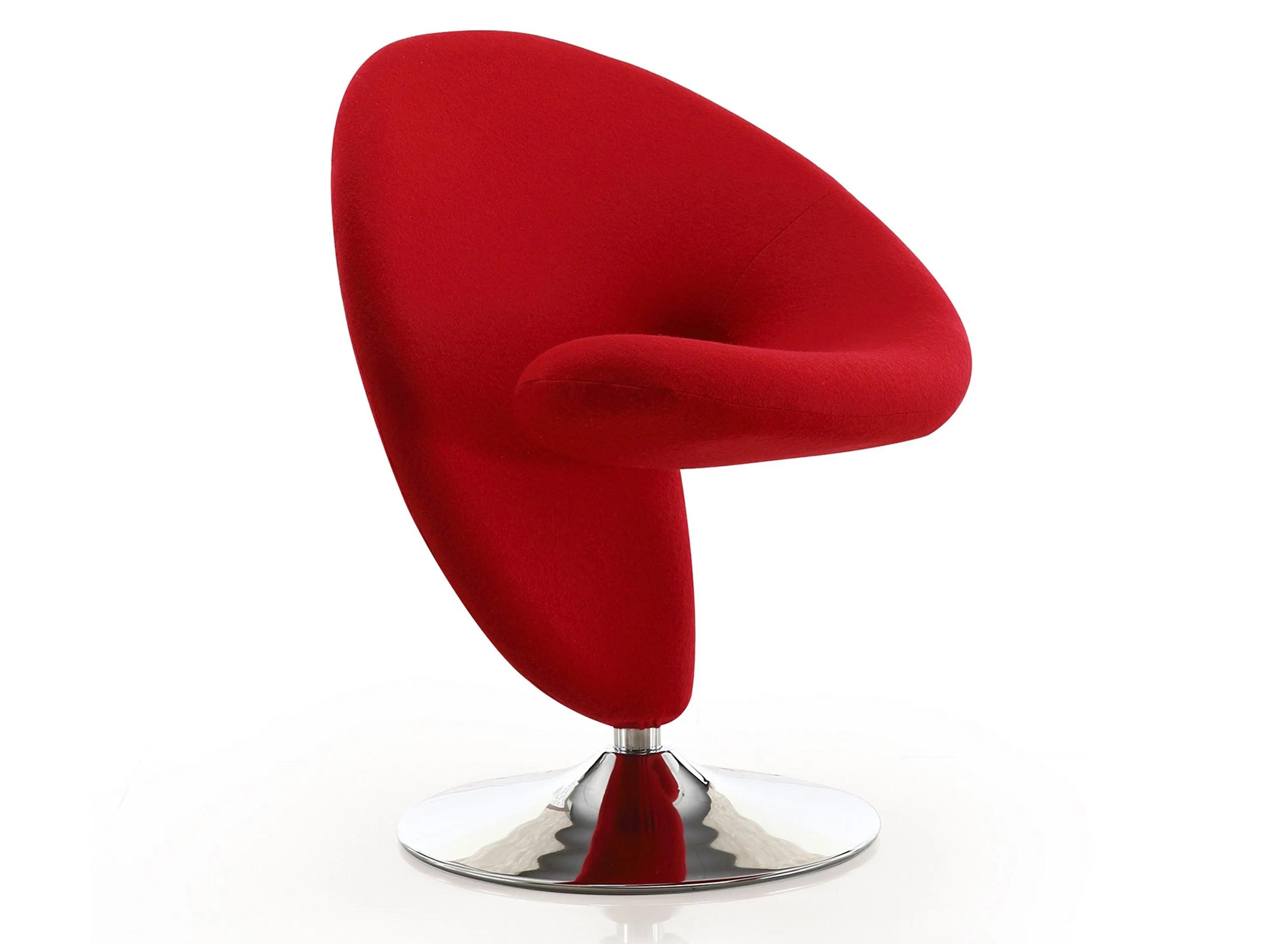 Curl Swivel Accent Chair