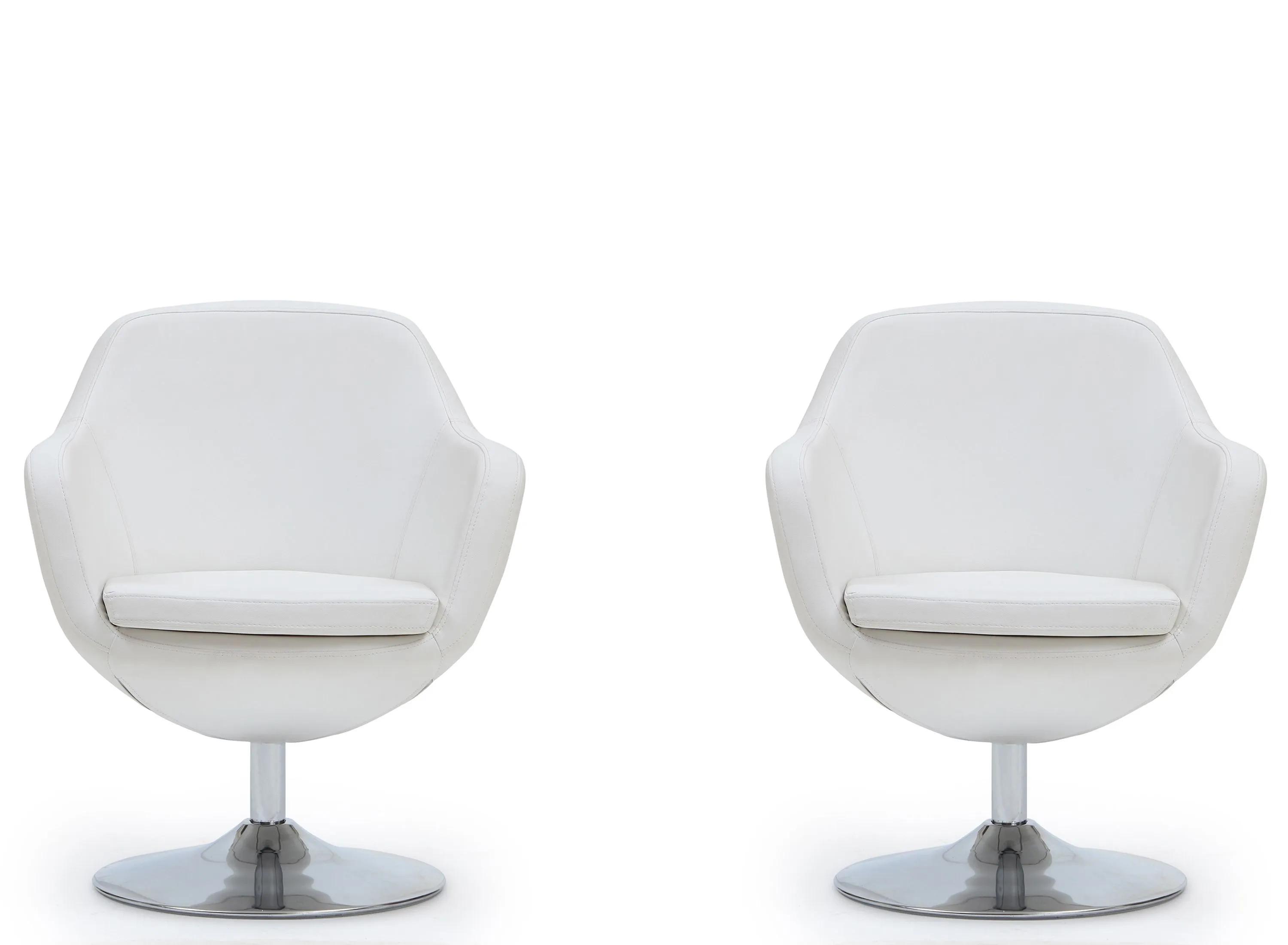 Caisson Swivel Accent Chair (Set of 2)