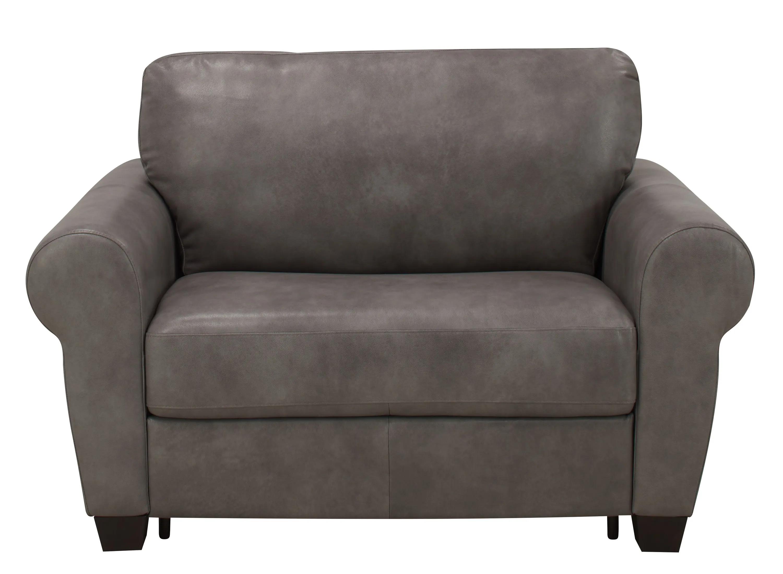 261018571 Calabria Leather Twin Sleeper sku 261018571