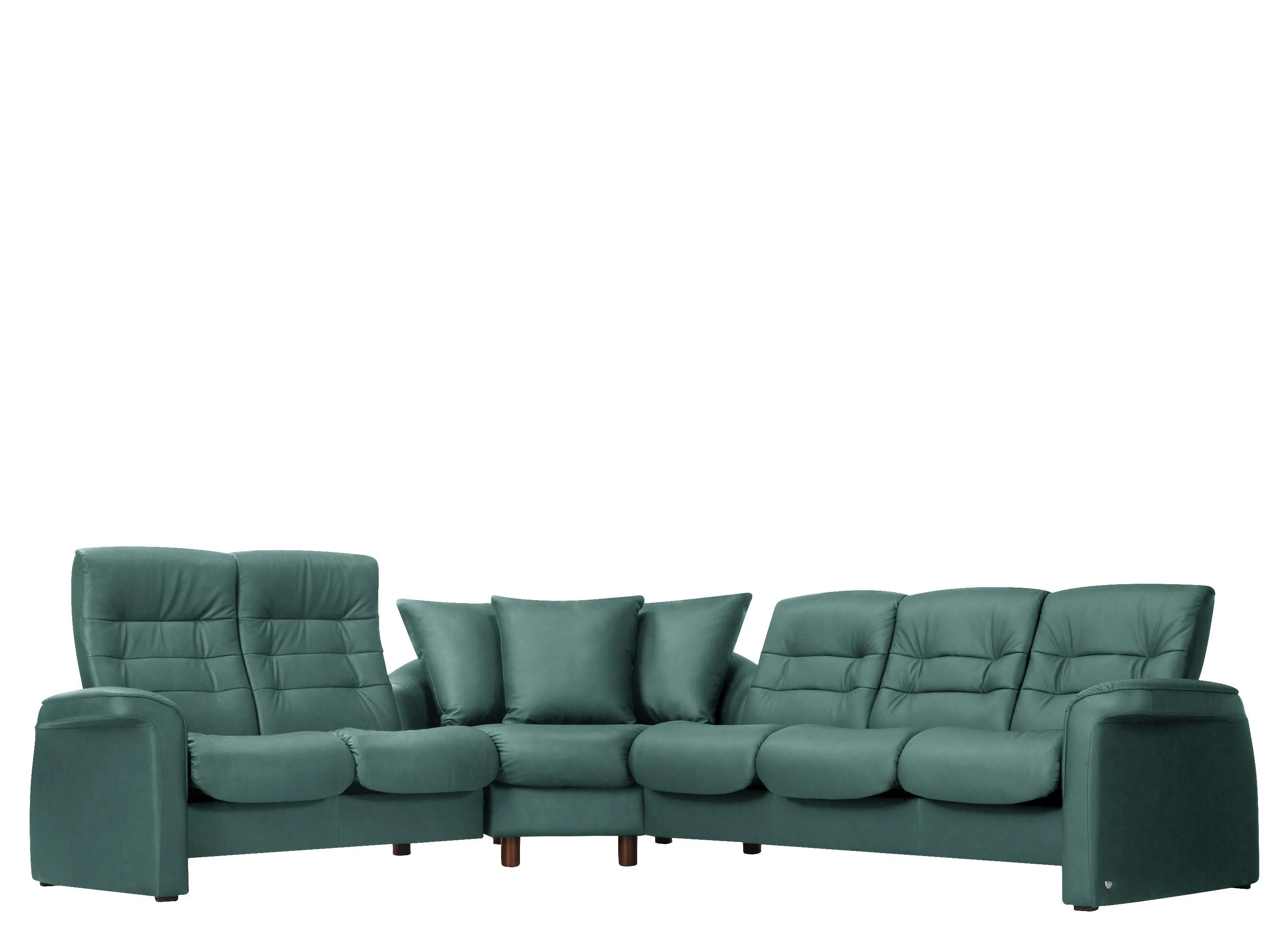 Stressless Sapphire 3-pc. Leather Reclining Sectional Sofa