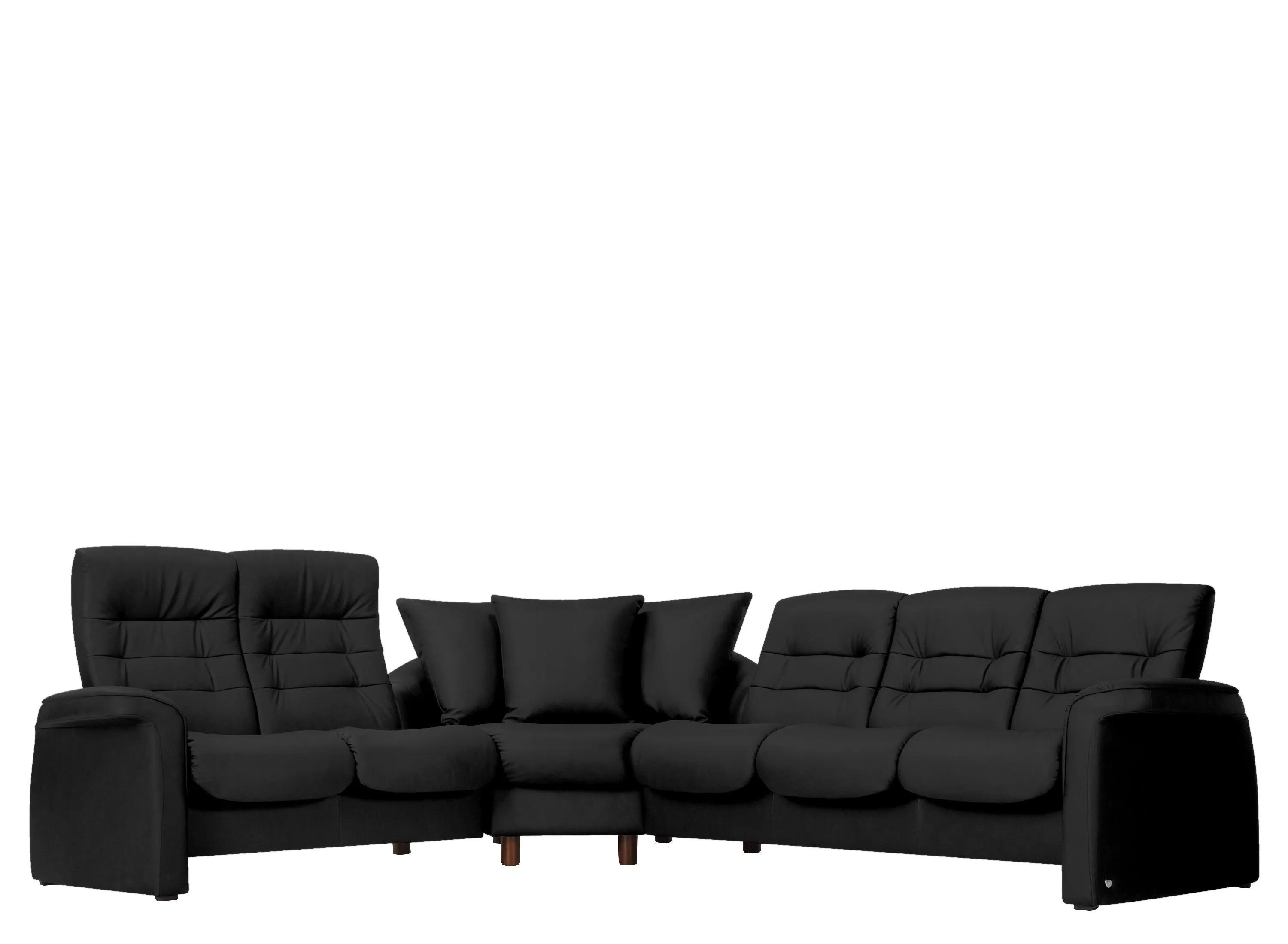 Stressless Sapphire 3-pc. Leather Reclining Sectional Sofa