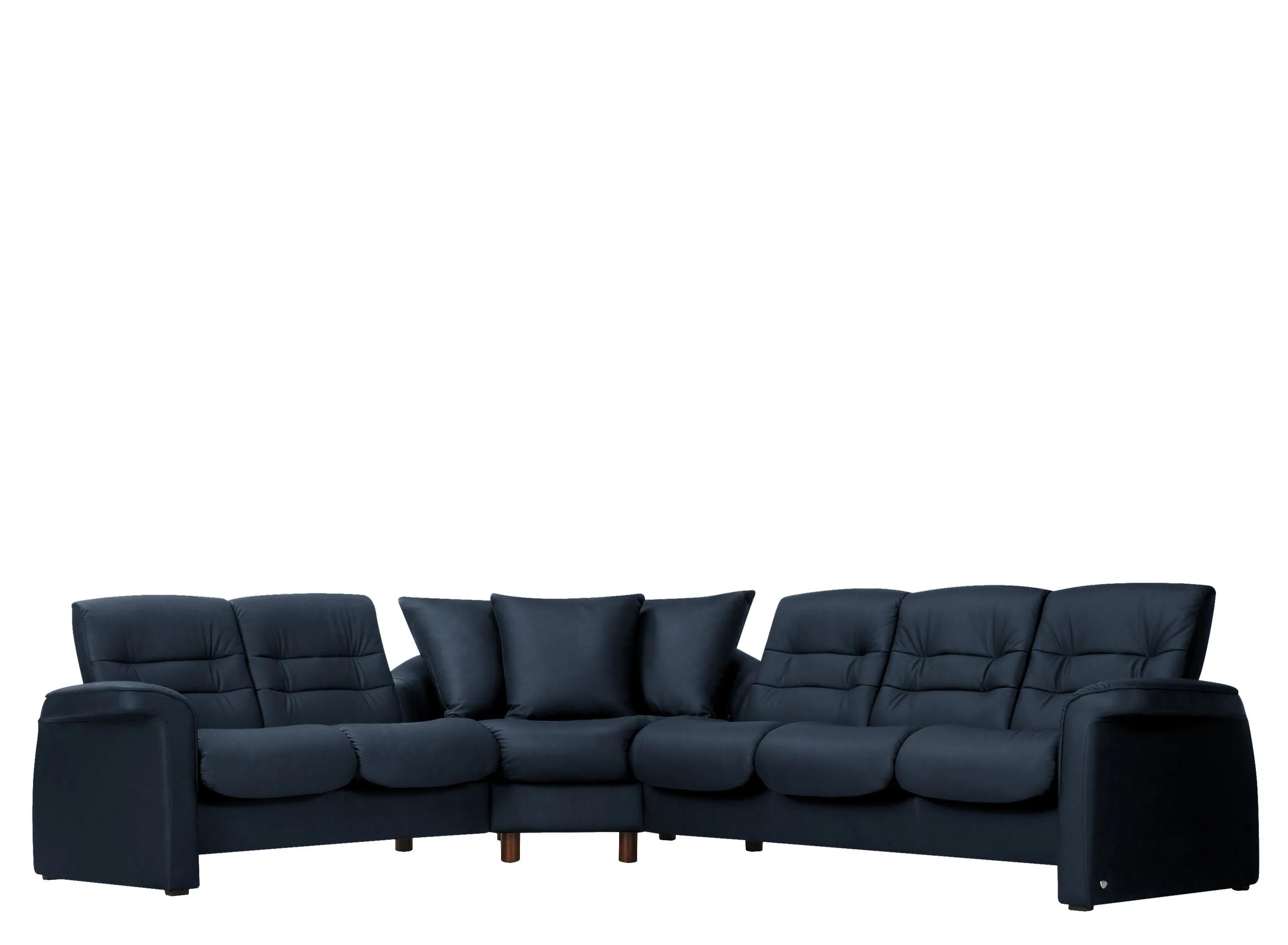 Stressless Sapphire 3-pc. Leather Reclining Sectional Sofa