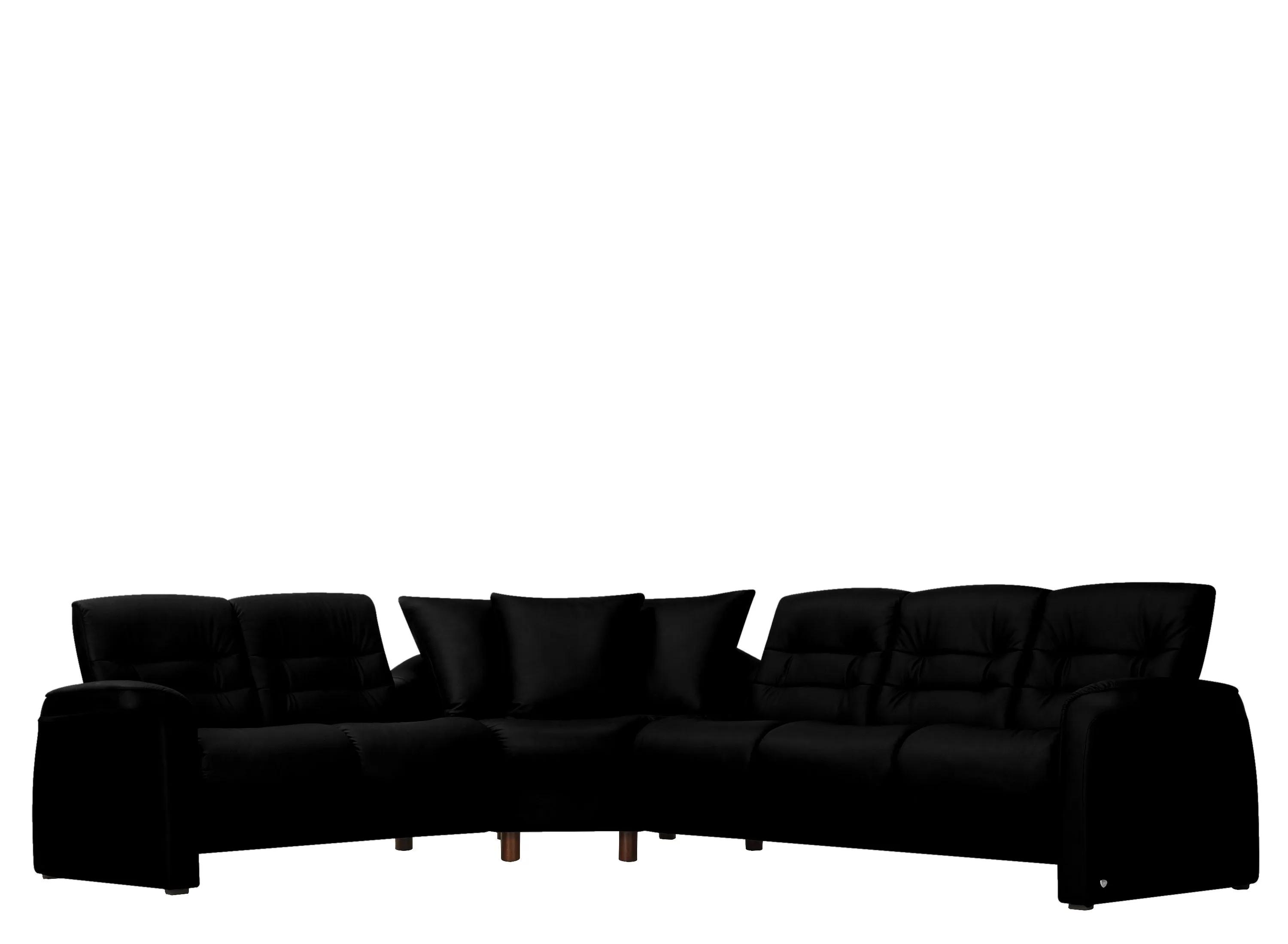 Stressless Sapphire 3-pc. Leather Reclining Sectional Sofa