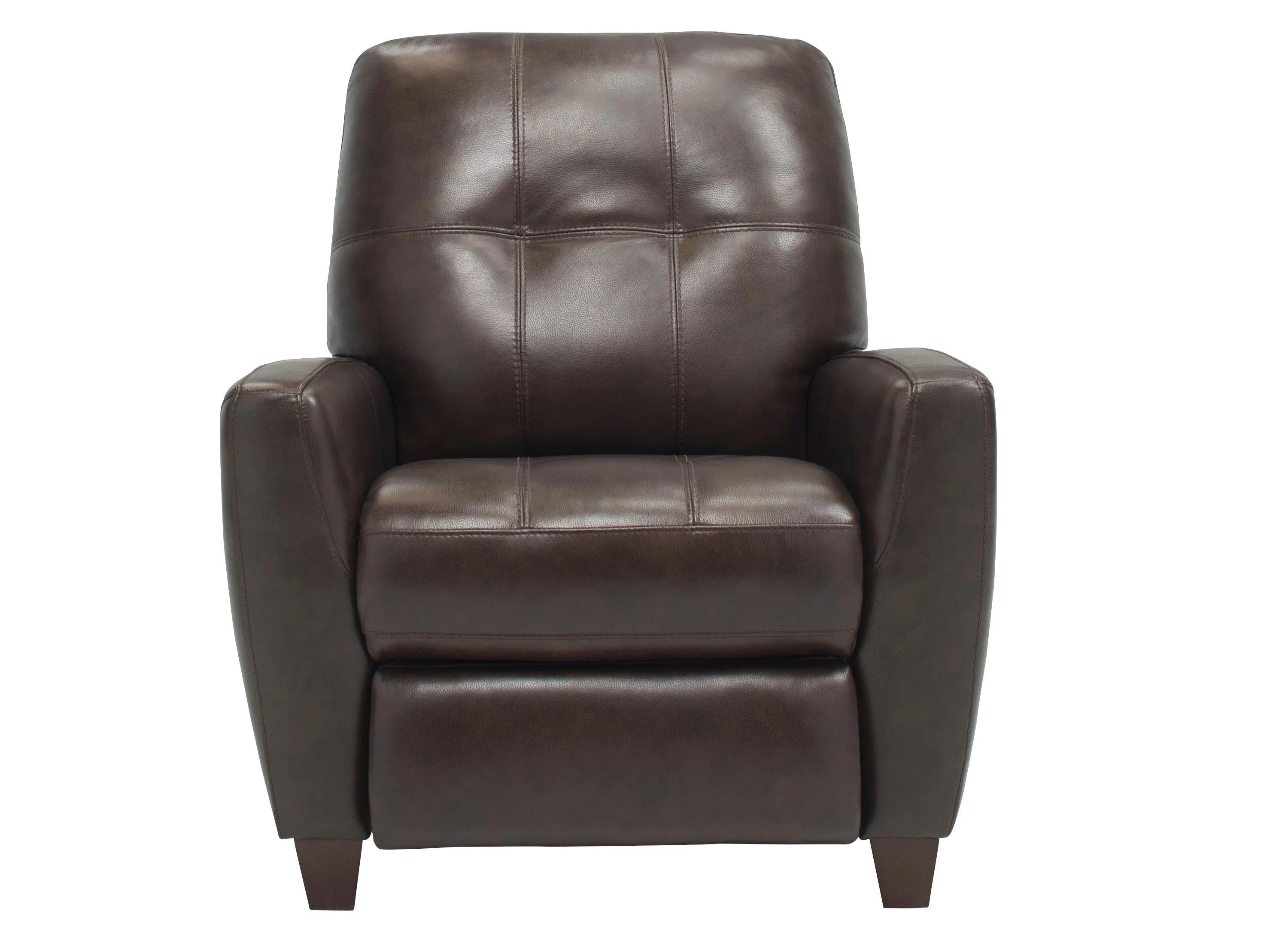 Gino Leather Pushback Recliner