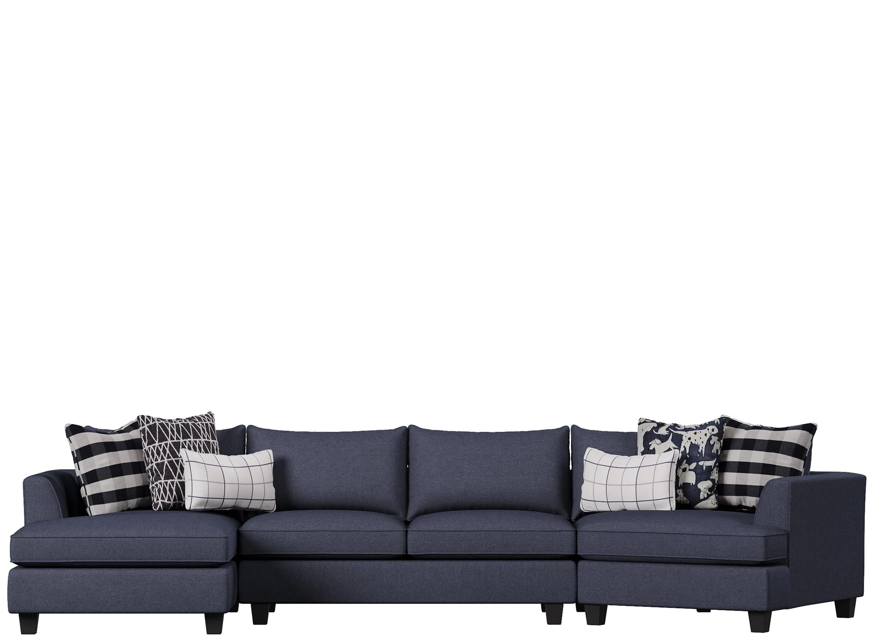 Daine 3 pc. Sectional Sofa Raymour Flanigan