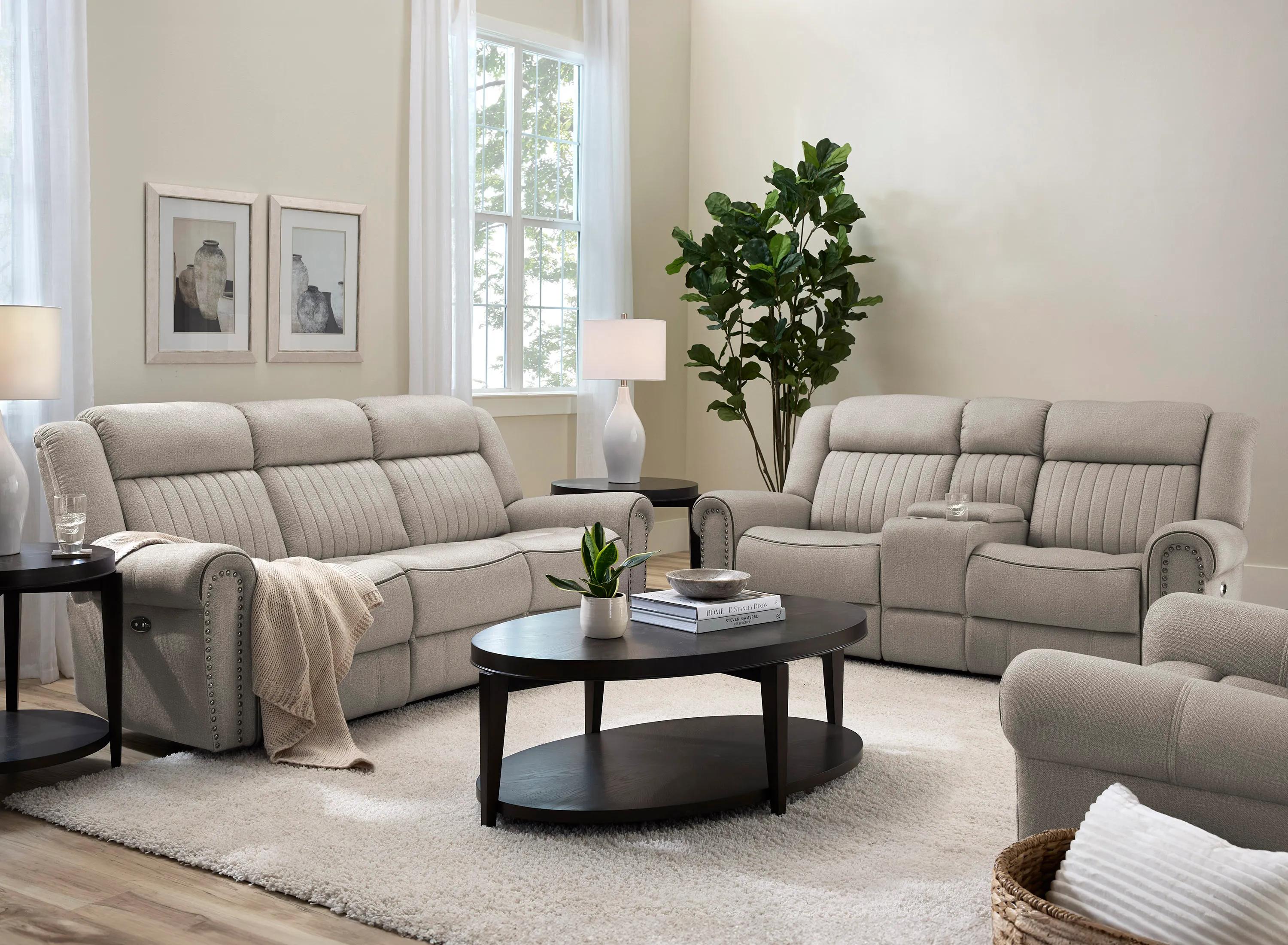 e harrison living in.. (RAREセット送料込） Harrison Living Room Set | Raymour & Flanigan