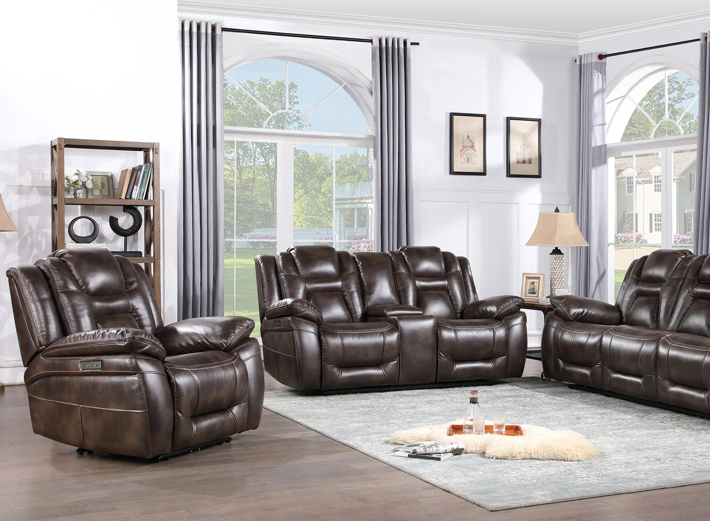Oportuna 3-pc. Sofa, Loveseat, & Recliner Set