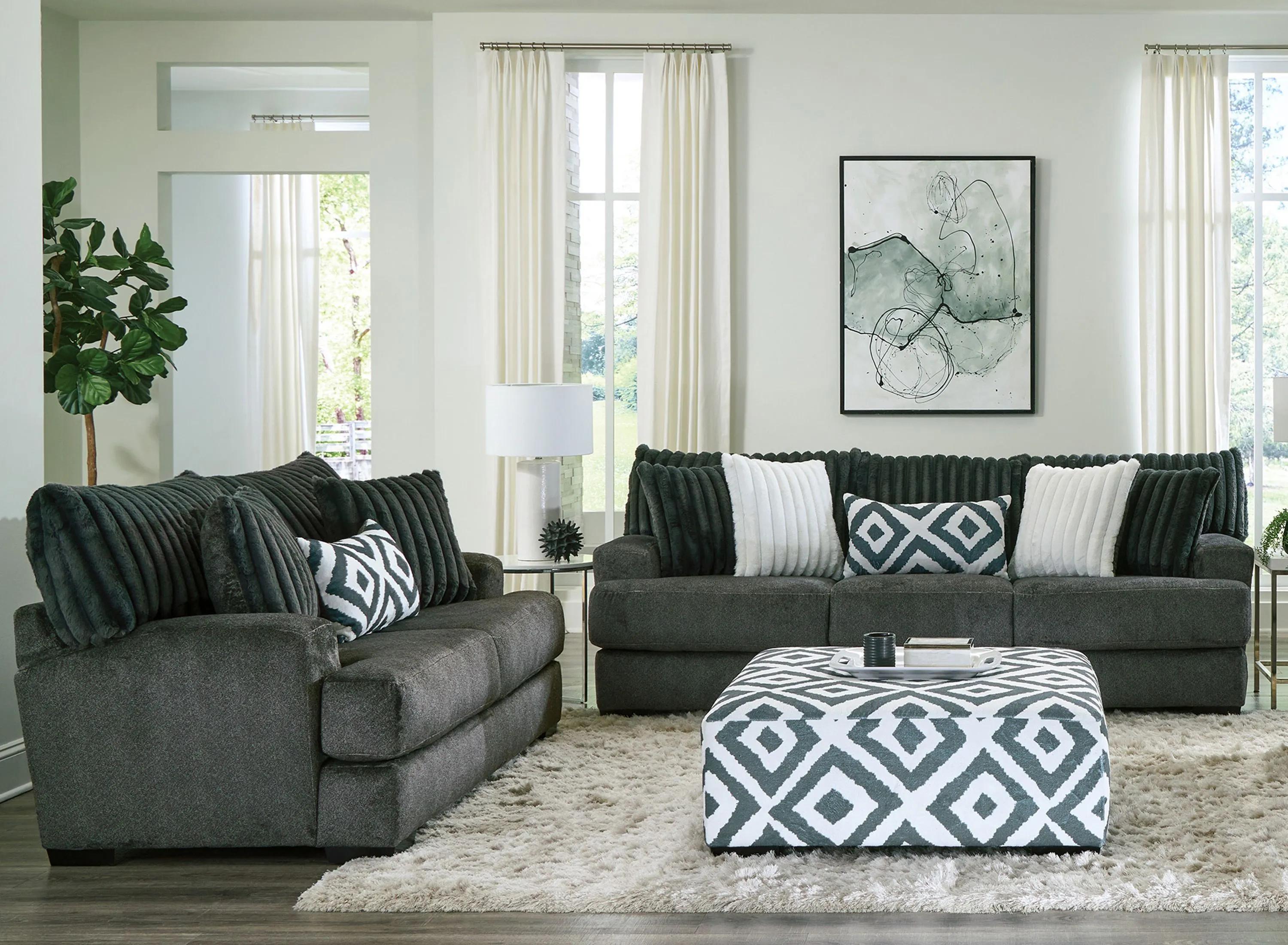Amazon.com: Container Furniture Direct Luxe Oversized Two