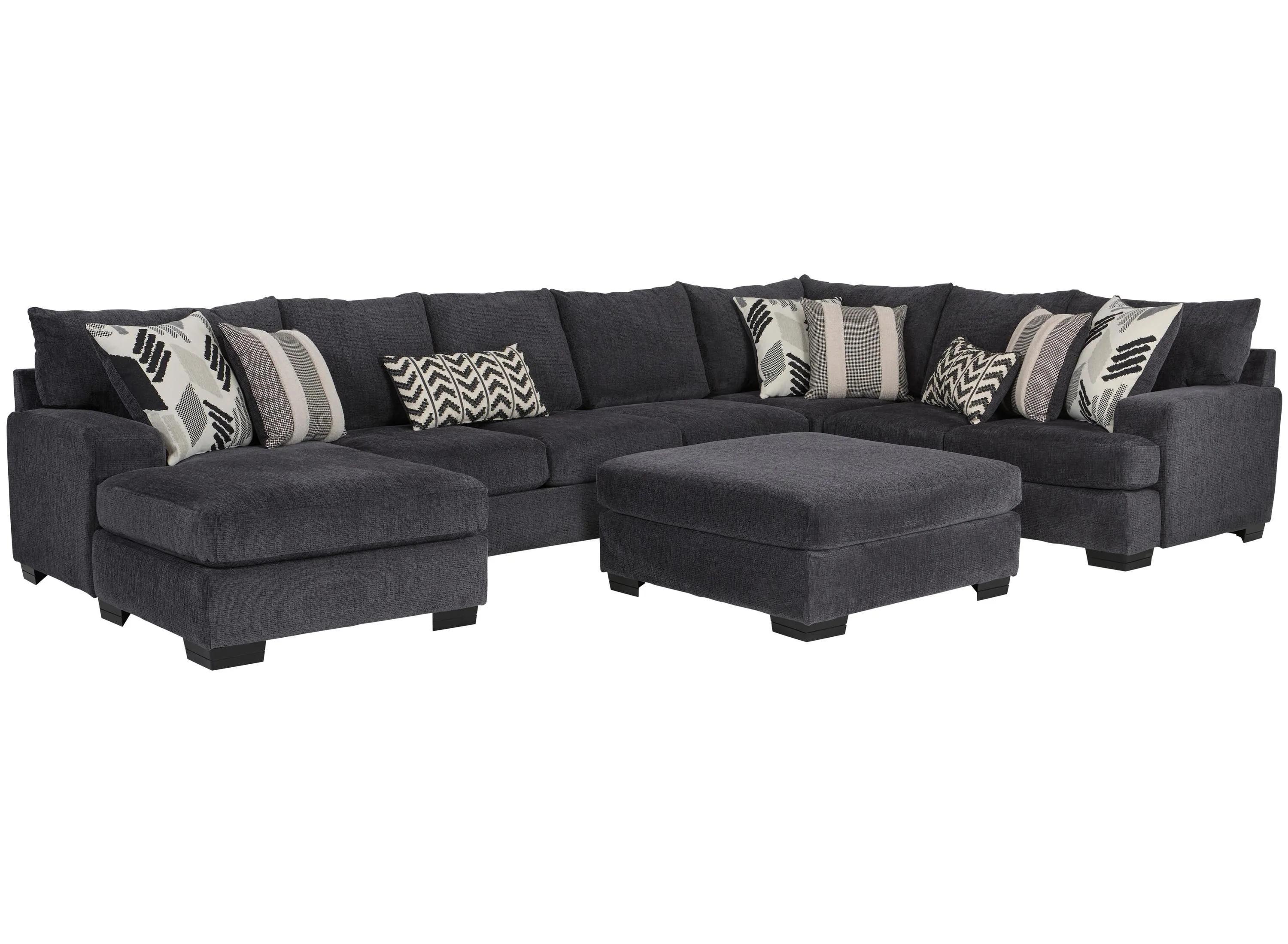 Cooper 5-pc. Sectional w/ Cocktail Ottoman
