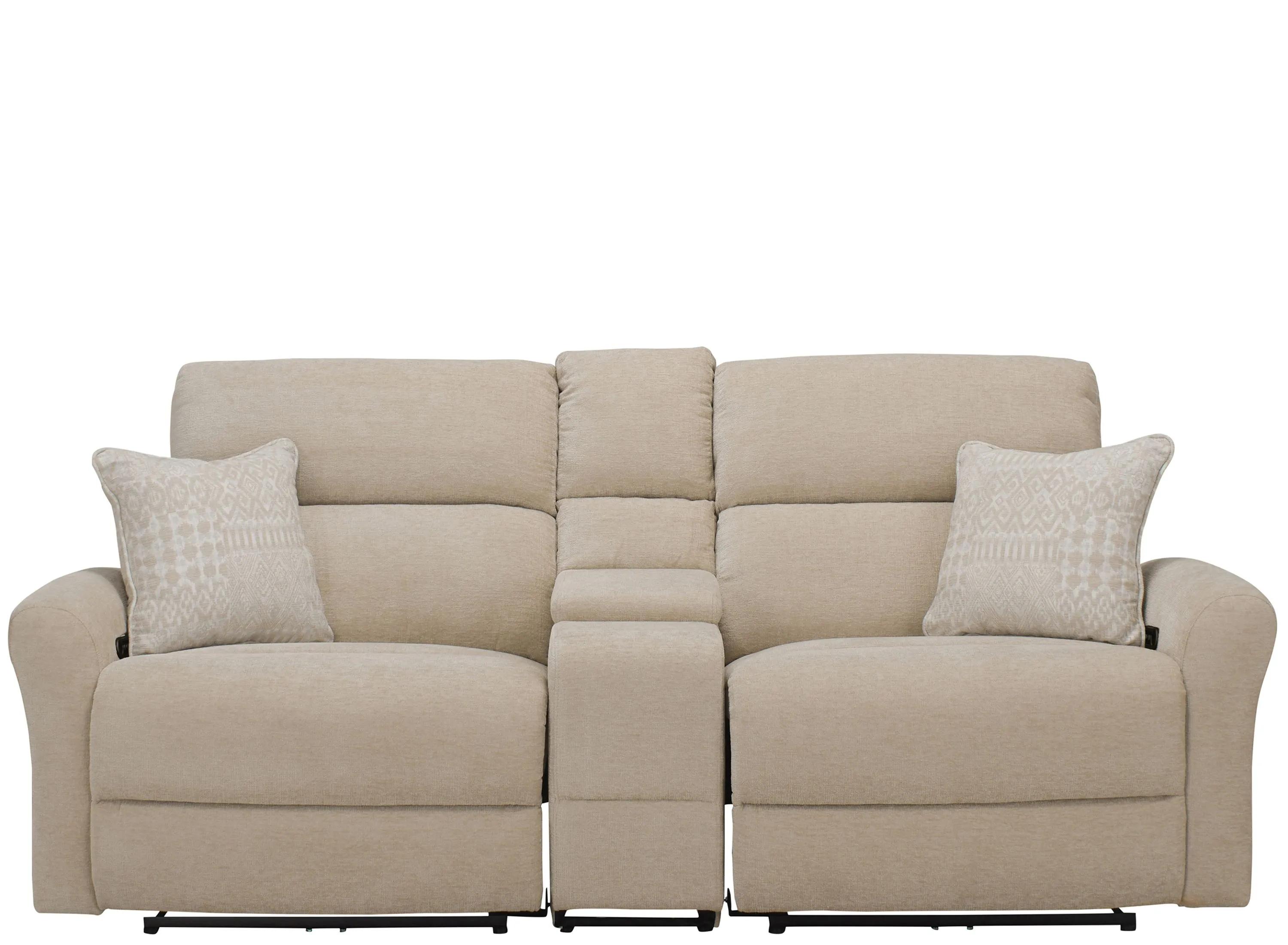 Fletcher 3-pc. Power Console Loveseat w/ Power Headrests