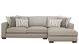 Oaklynn Leather 2-pc. Sofa Chaise
