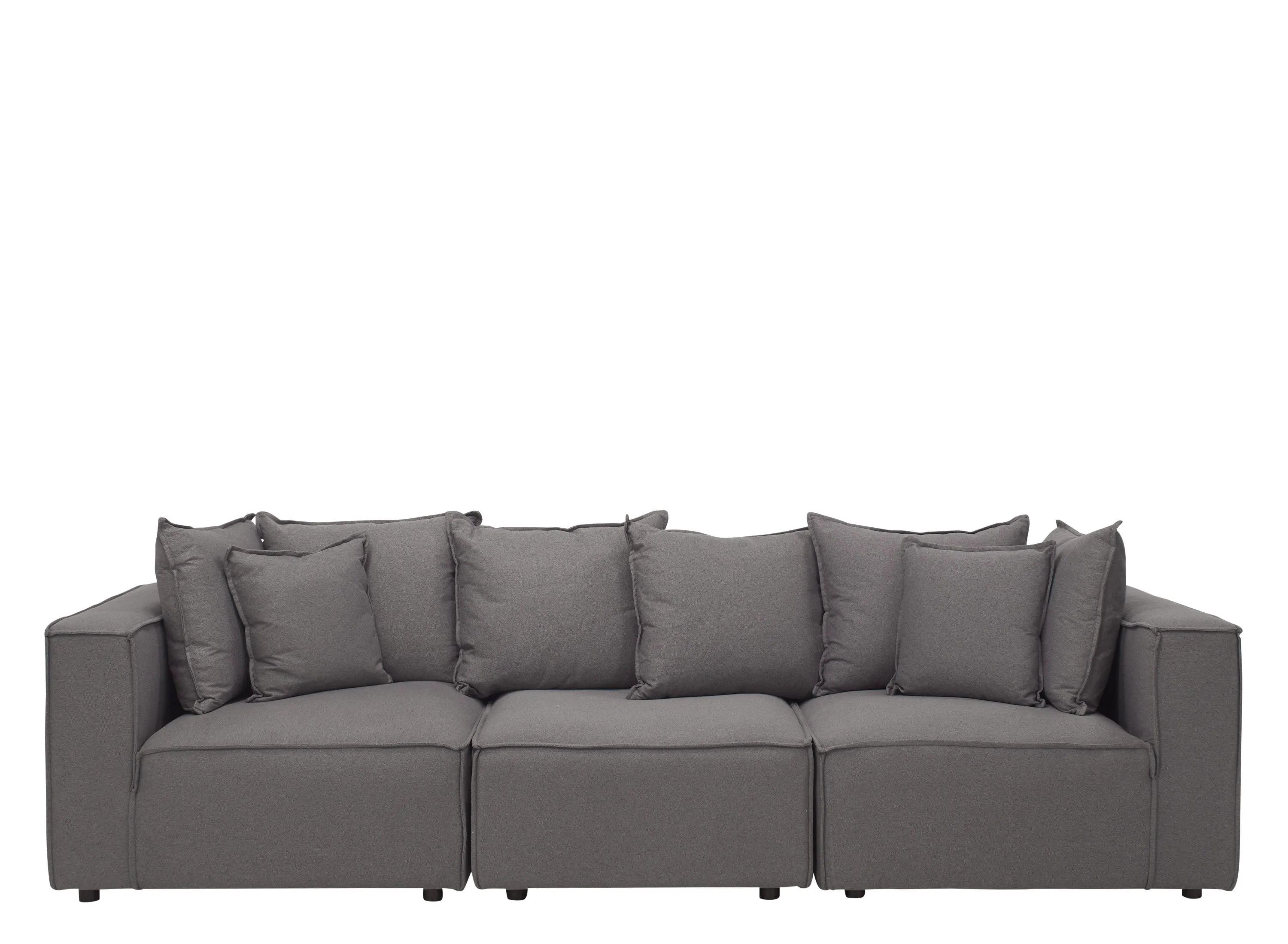 Loris Chenille 3-pc. Pit Sectional