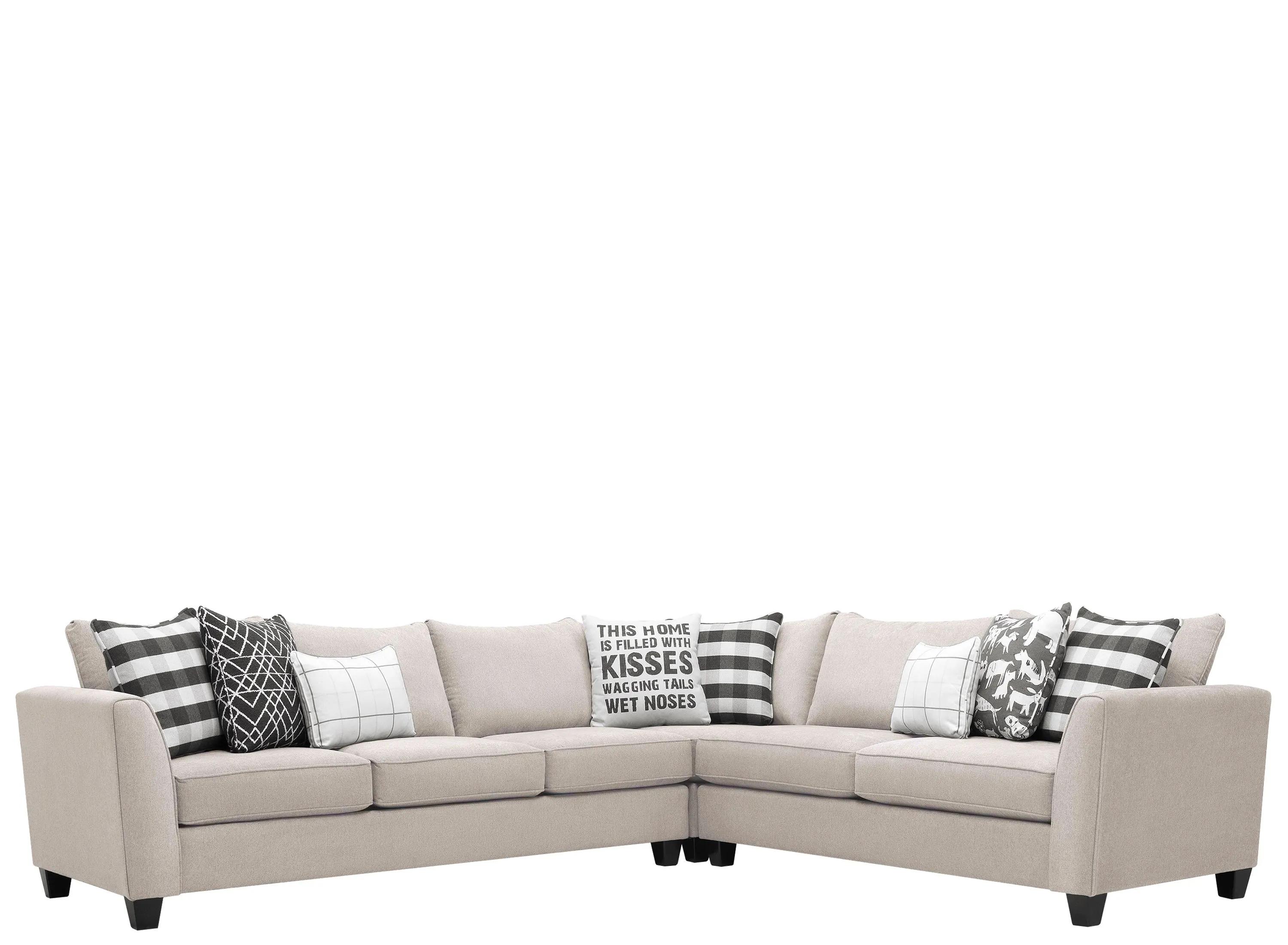 Daine 3-pc. Sectional Sofa