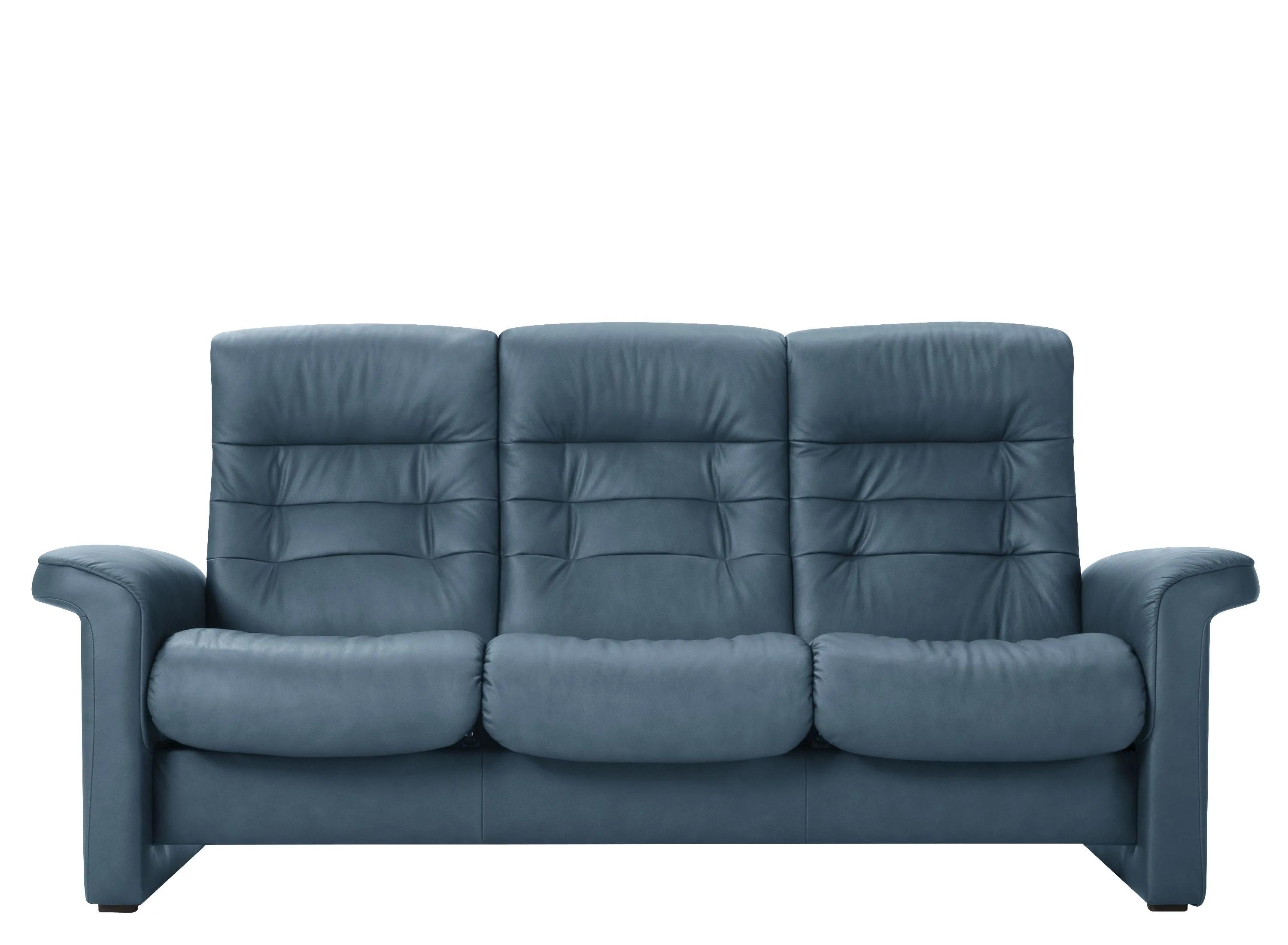 Stressless Sapphire Leather Reclining Sofa