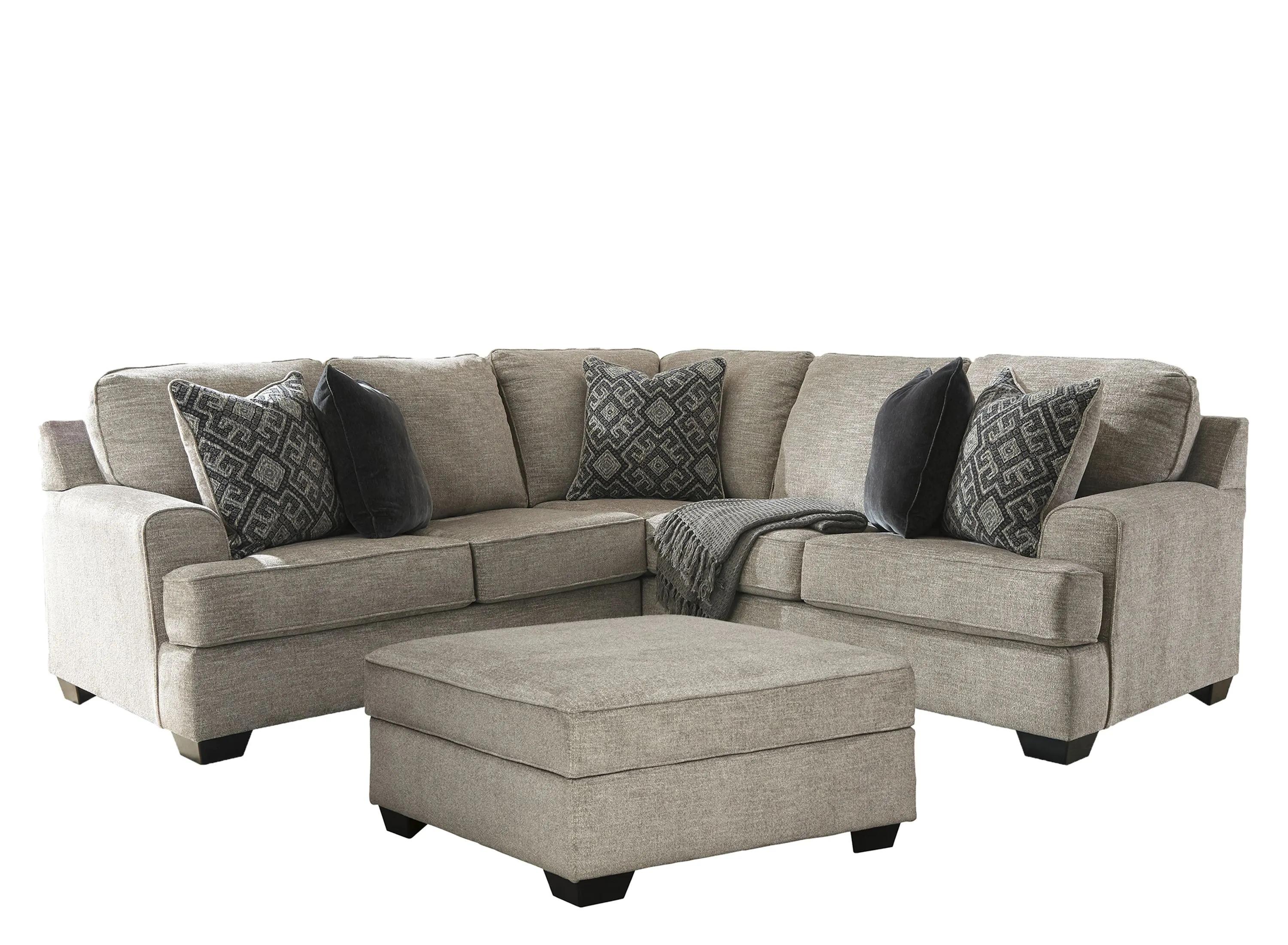 Bovarian 2-pc. Sectional with Ottoman