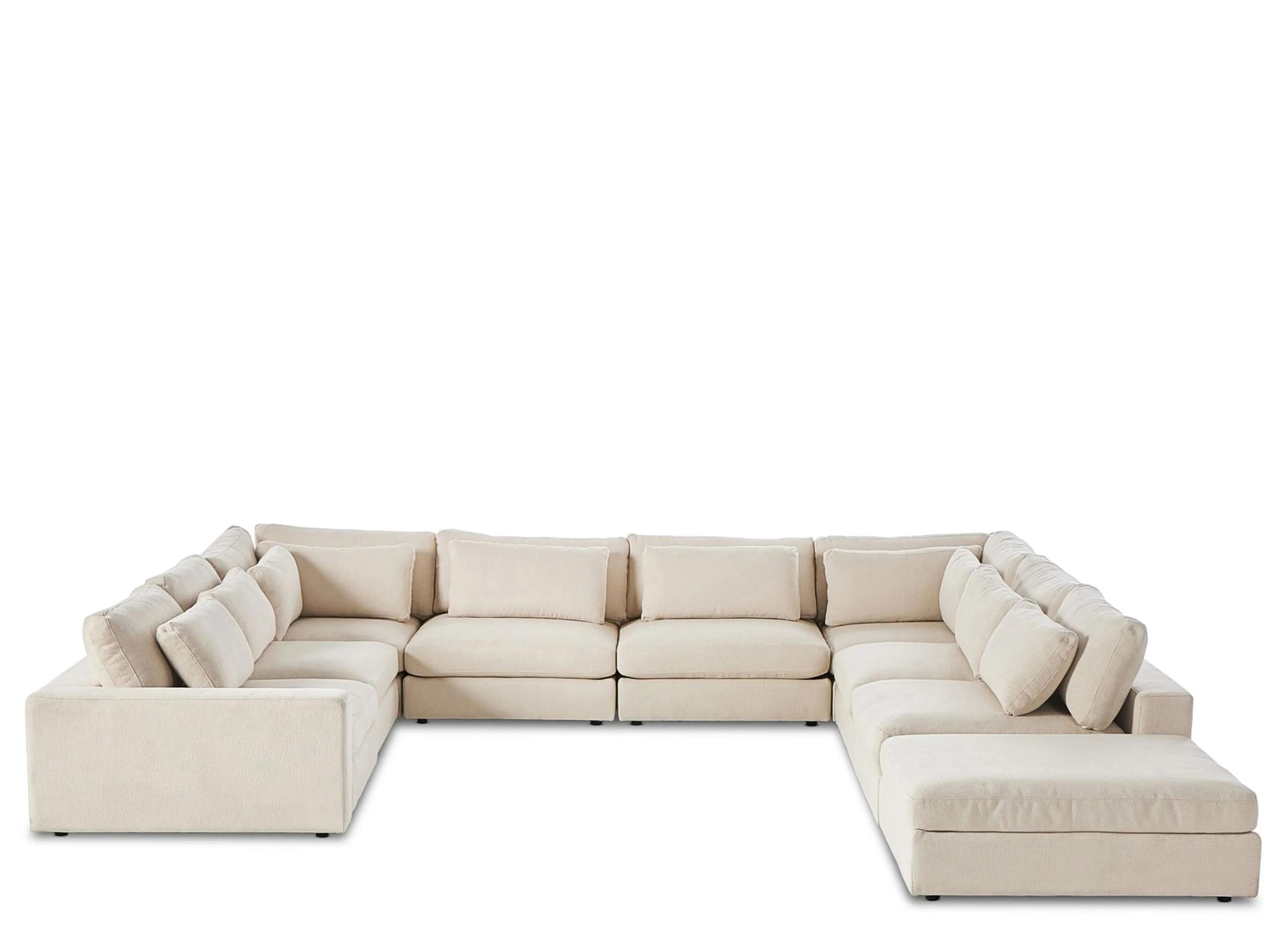 Bloor 9-pc. Sectional Sofa W/ Ottoman
