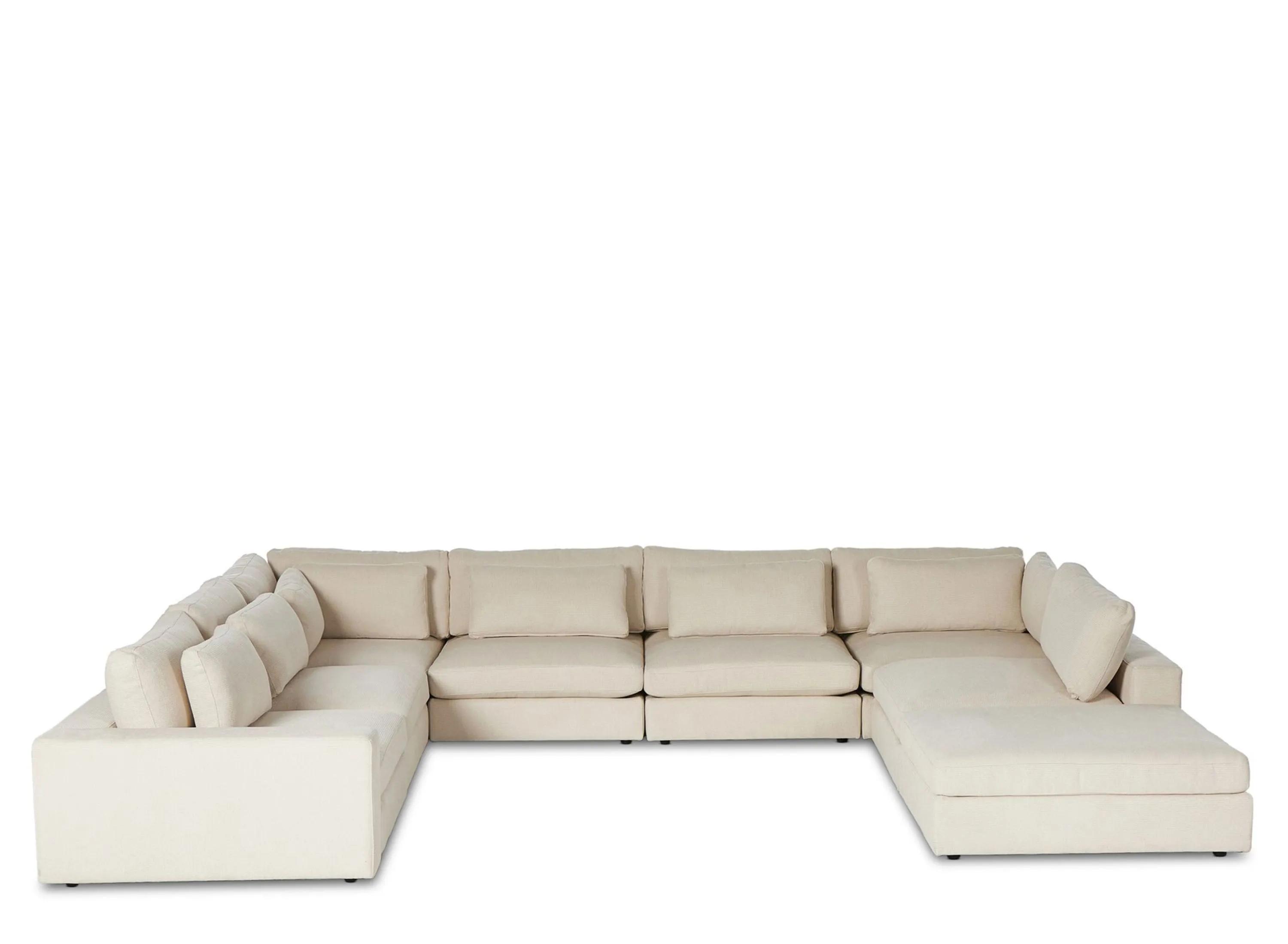Bloor 8-pc. Sectional Sofa W/ Ottoman