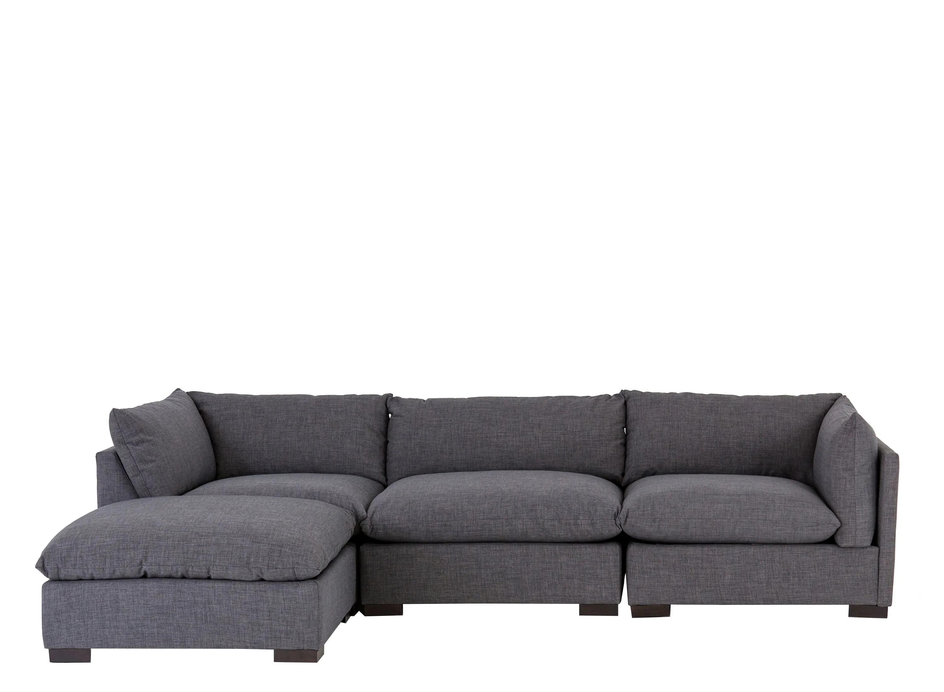 297237080 Westwood 4-pc. Modular Sectional Sofa sku 297237080