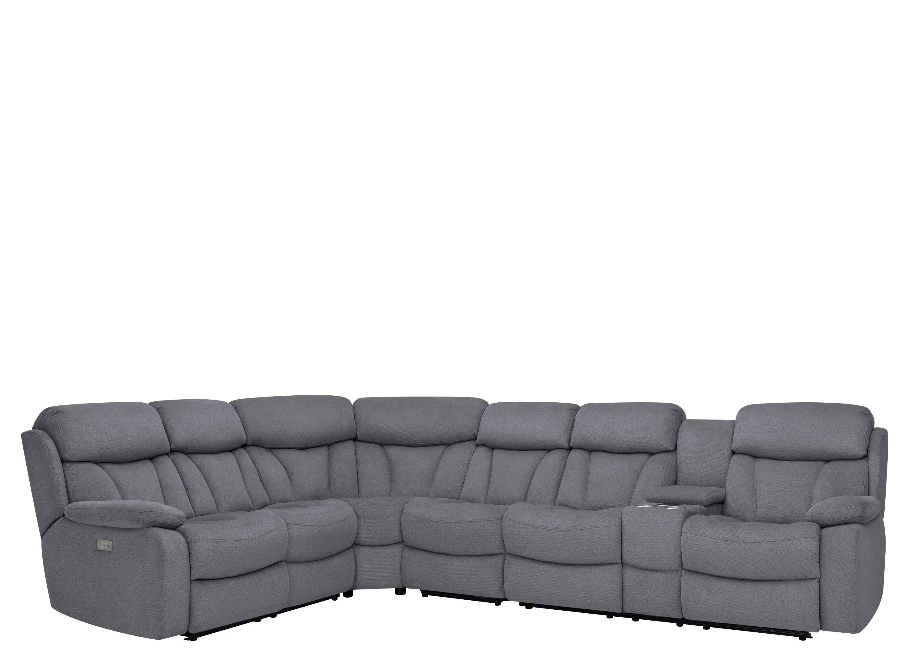 297249508 Connell 4-pc. Power-Reclining Sectional Sofa w/ He sku 297249508