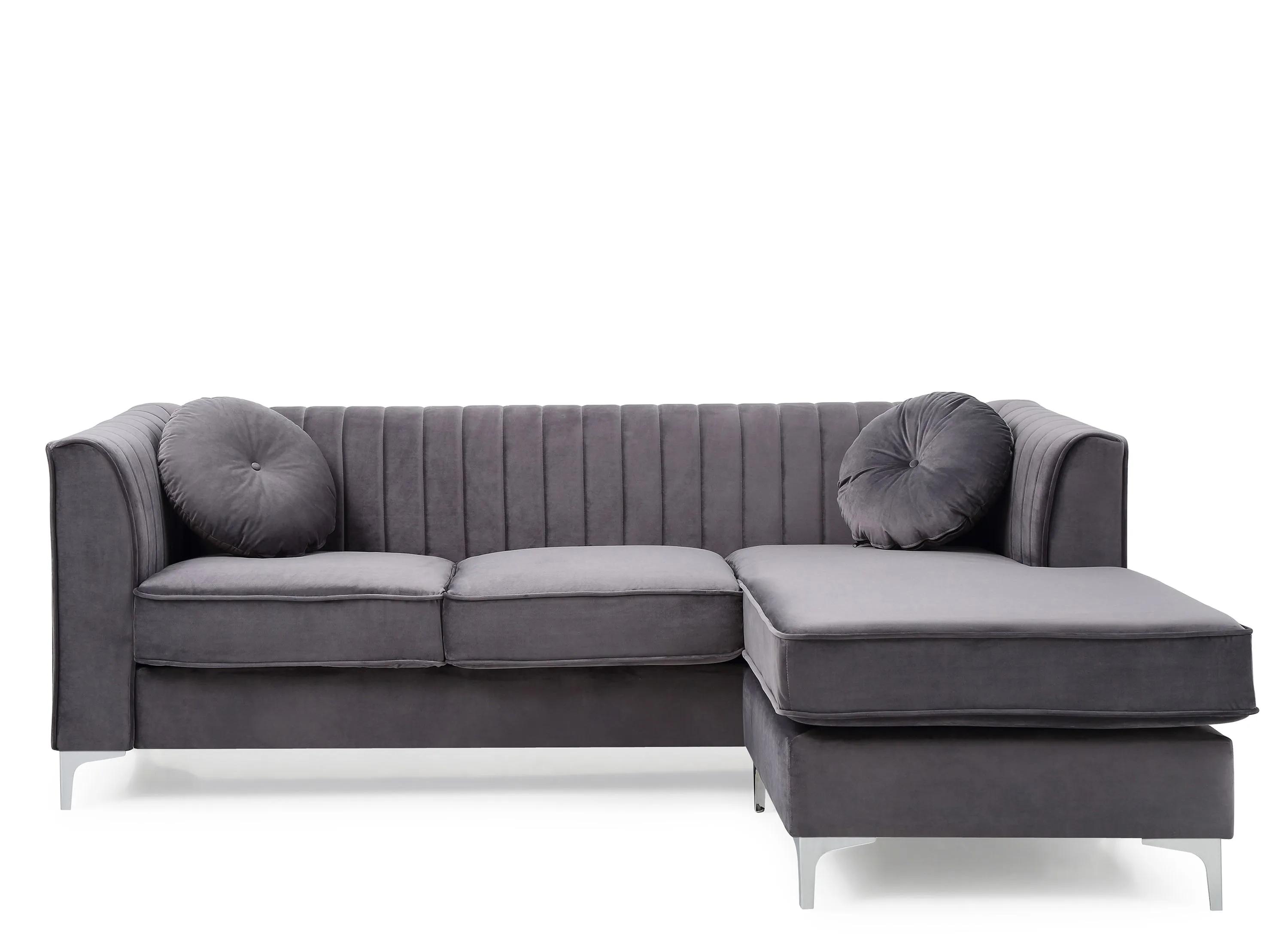Delray 2-pc. Reversible Sectional Sofa