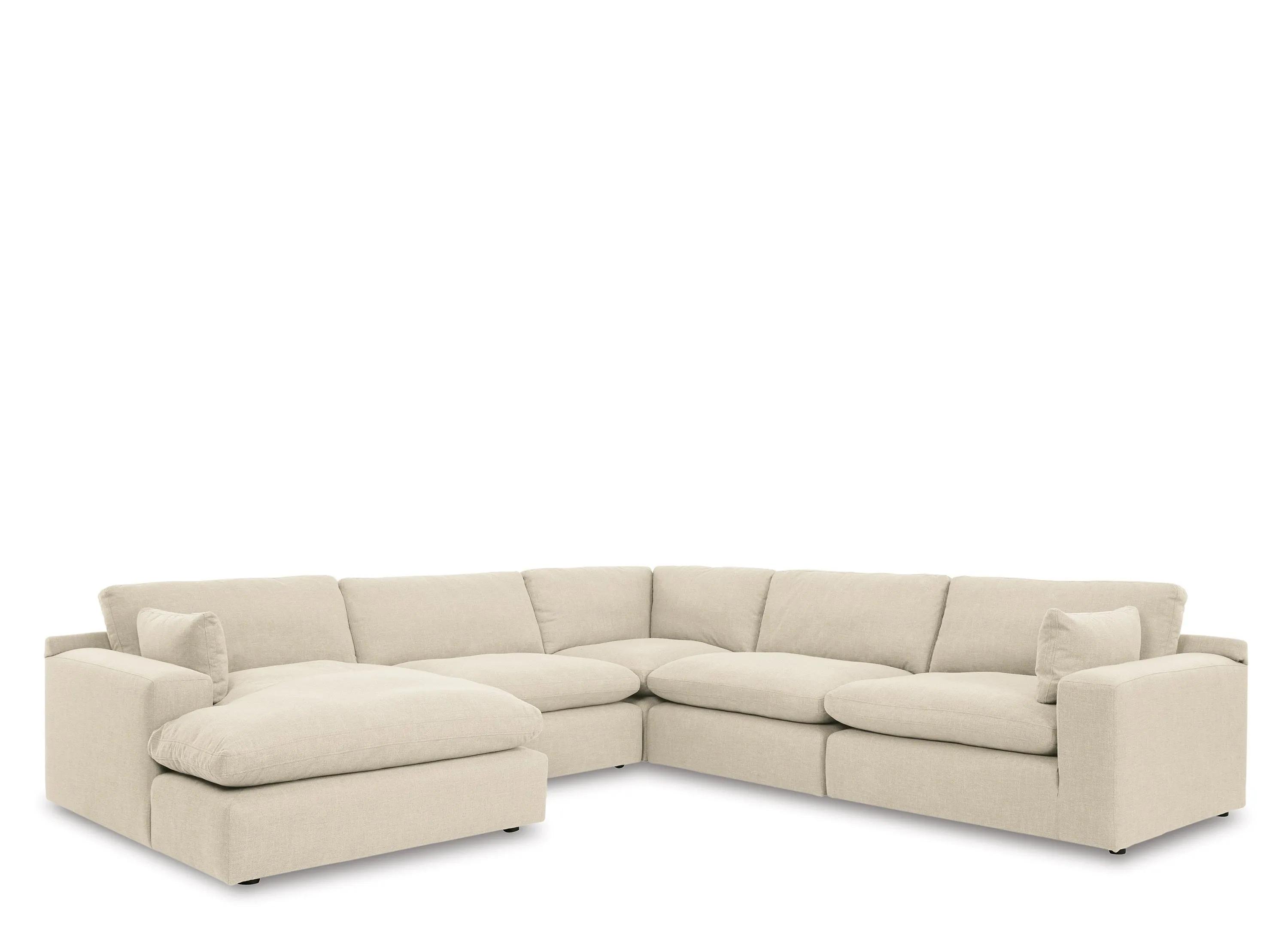Elyza 5-pc. Sectional with Chaise