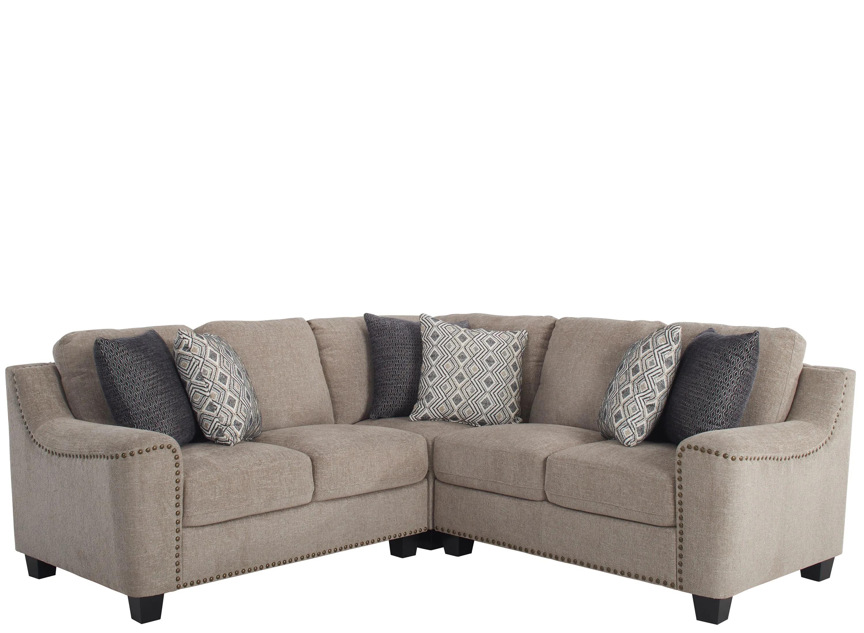 Caravan 3-pc. Sectional