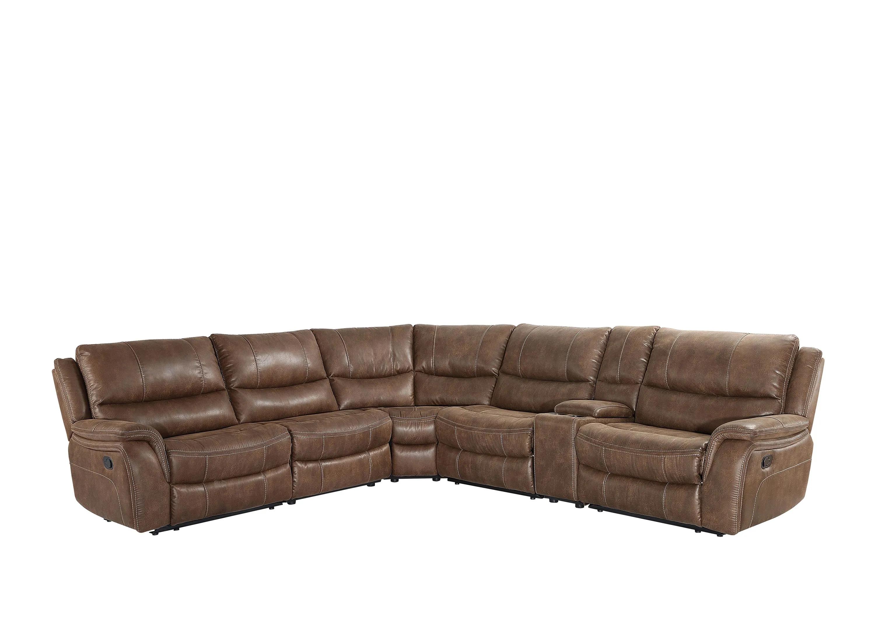 Lehi 6-pc. Manual Reclining Sectional Sofa