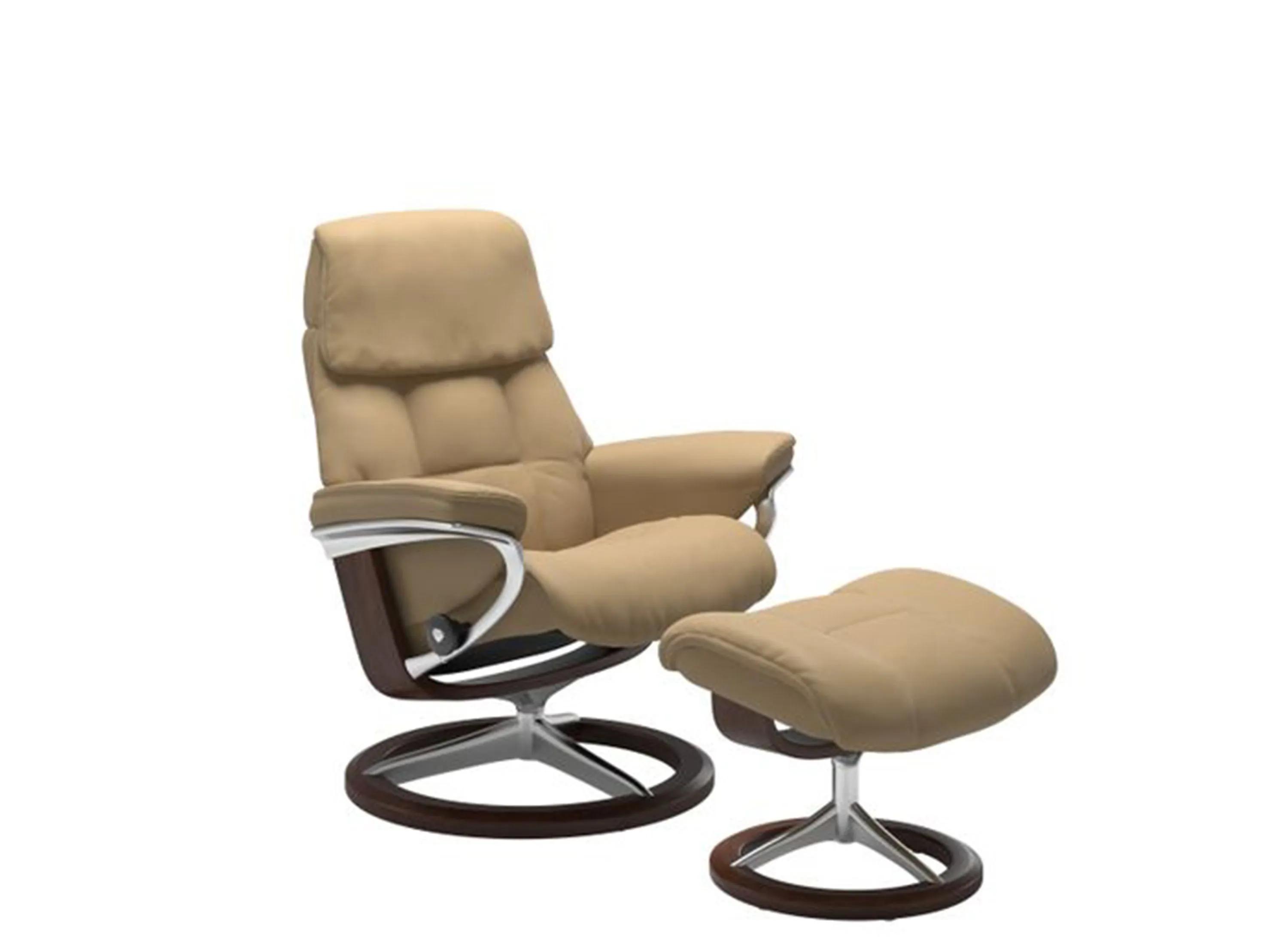 299212580 Stressless Ruby Small Signature Leather Reclining  sku 299212580