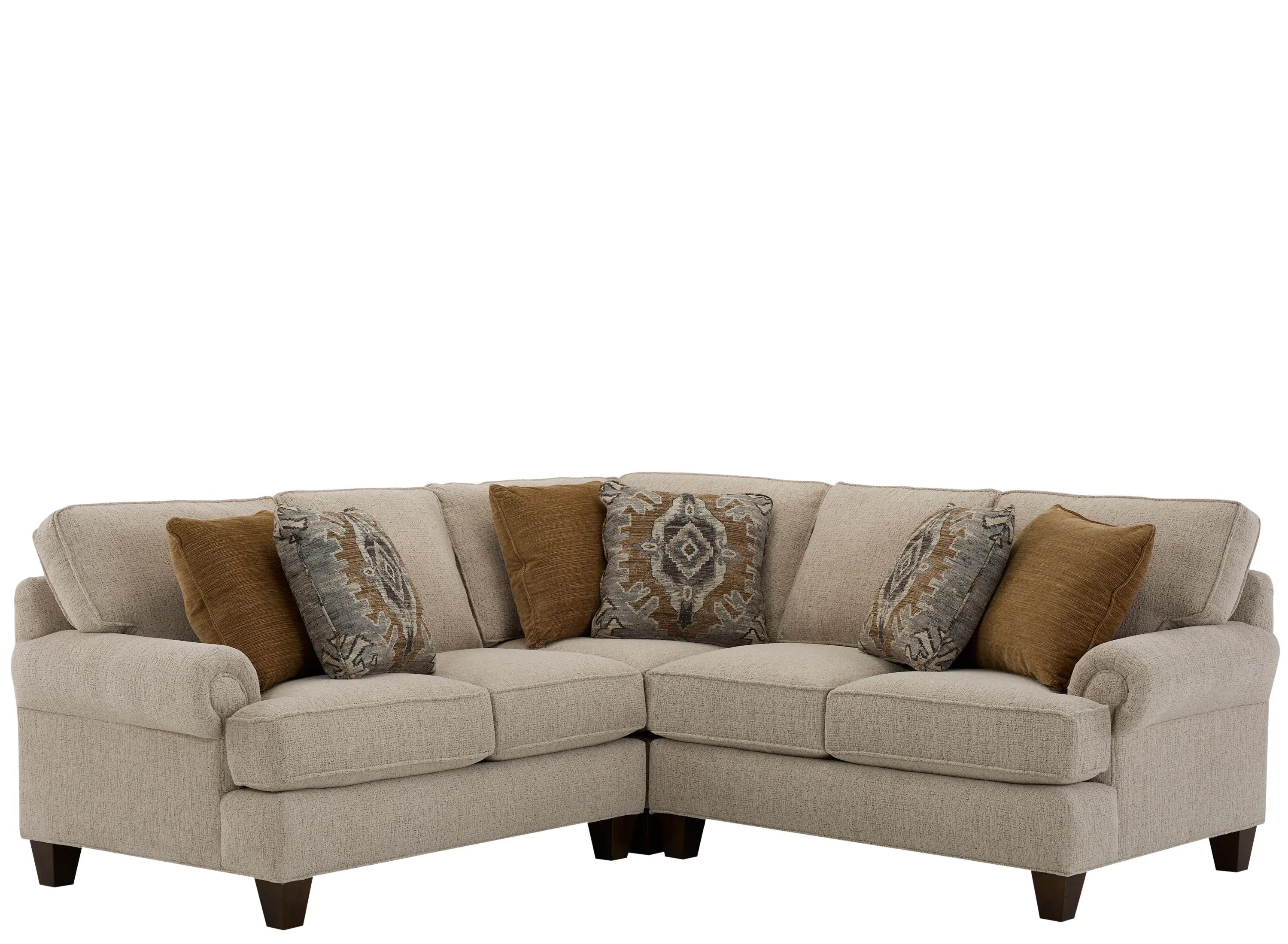 Crestwood 3-pc.Sectional