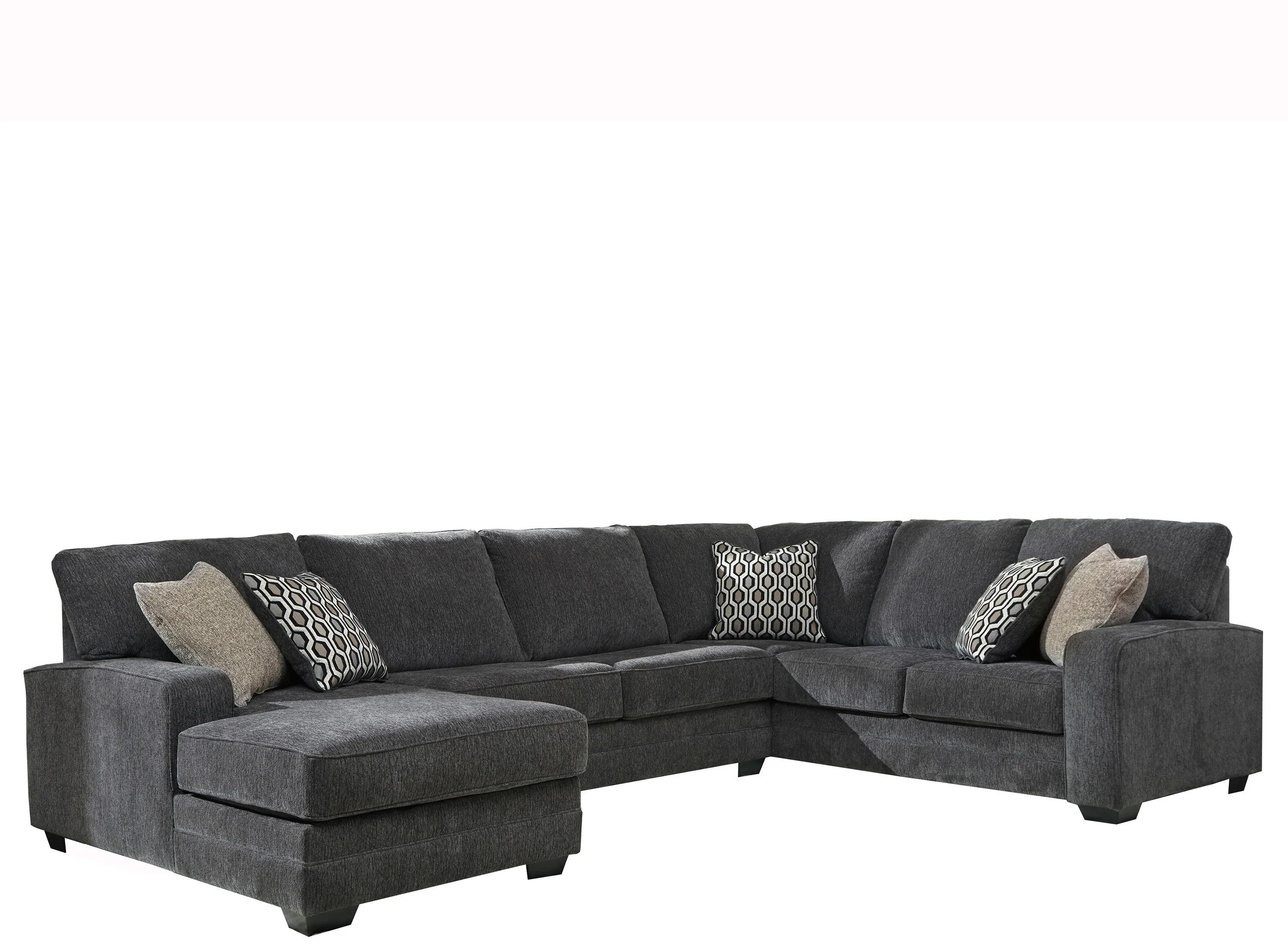 299472604 Wetzel 3-pc. Sectional Sofa sku 299472604