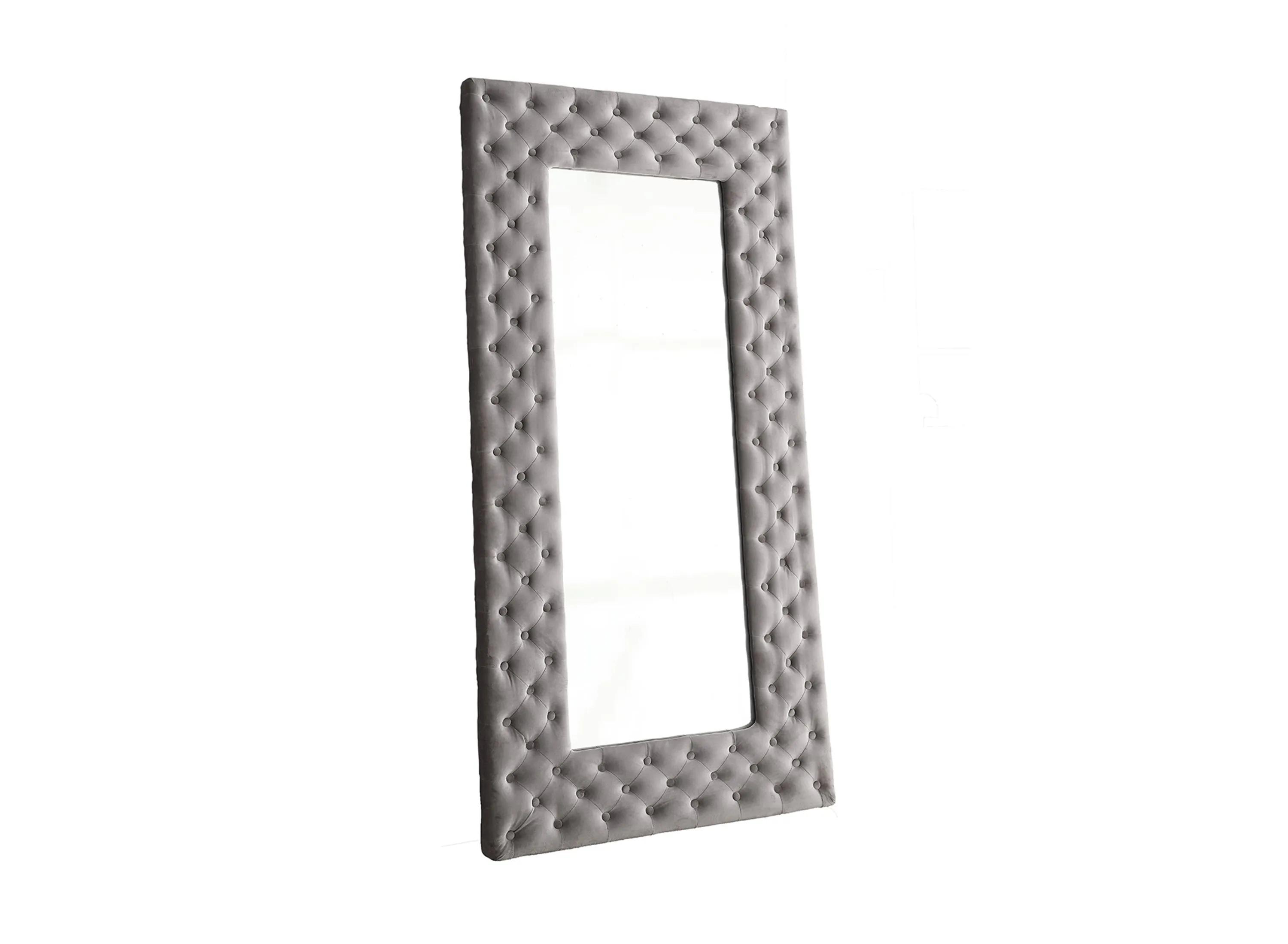 Louisa Upholstered Floor Mirror