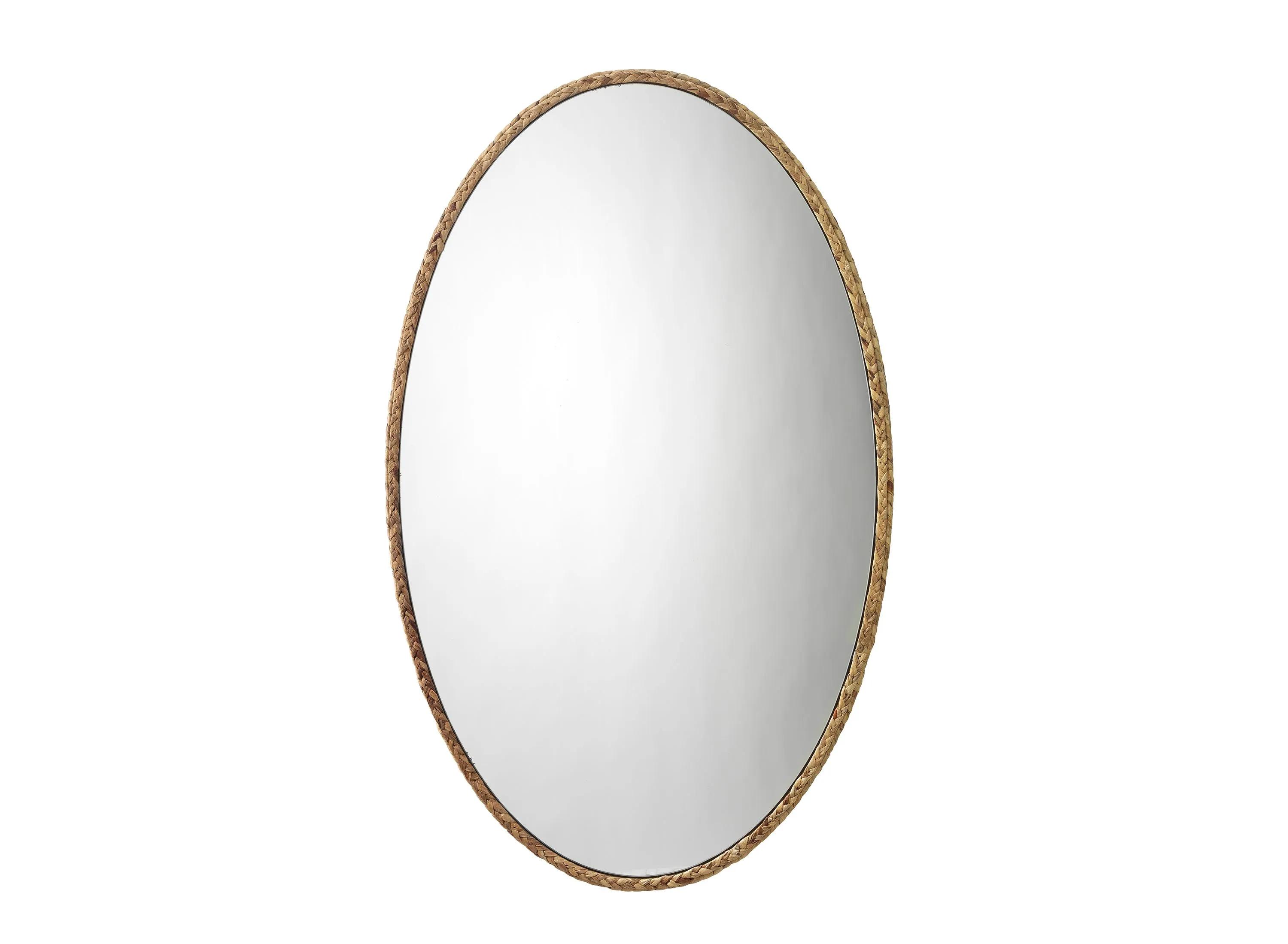 Sparrow Braided Oval Mirror